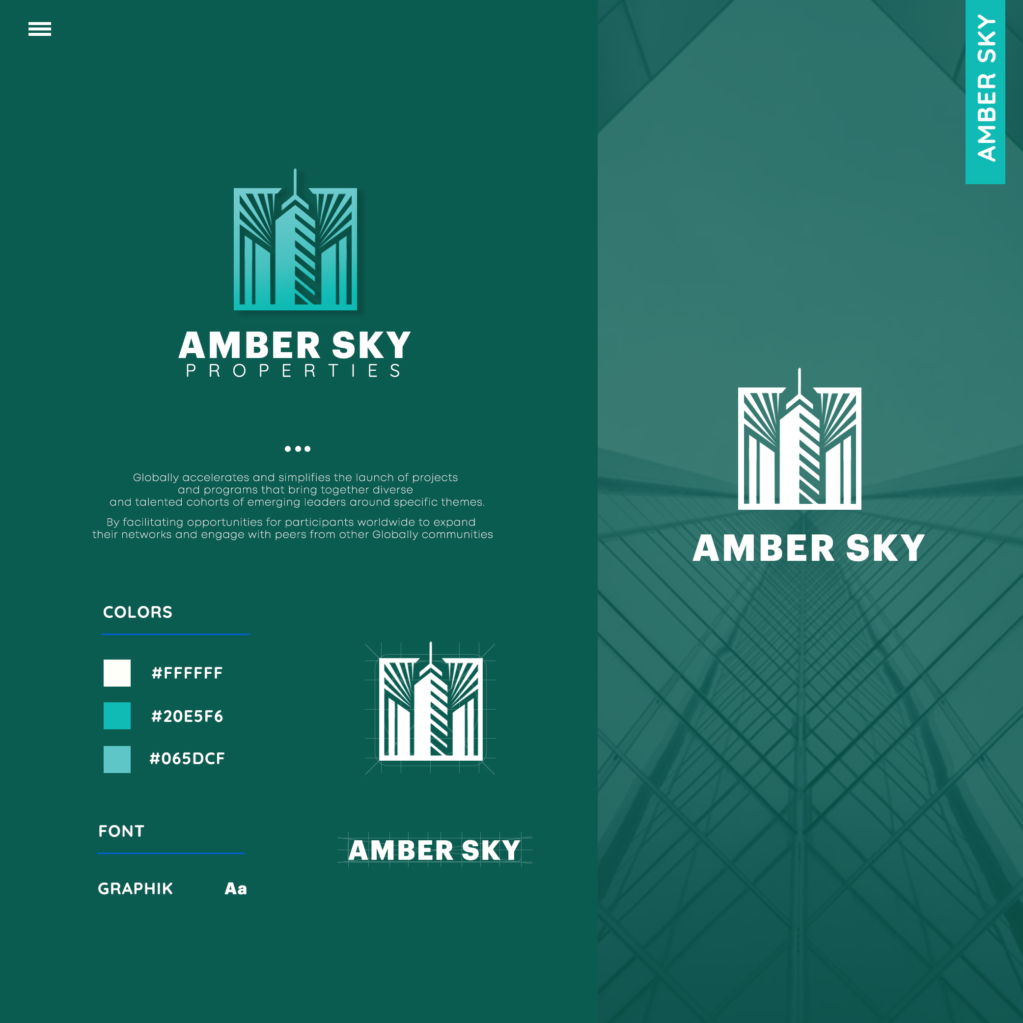 AMBER SKY by Yogimp AMBER SKY in Logo Design Inspiration by Yogimp