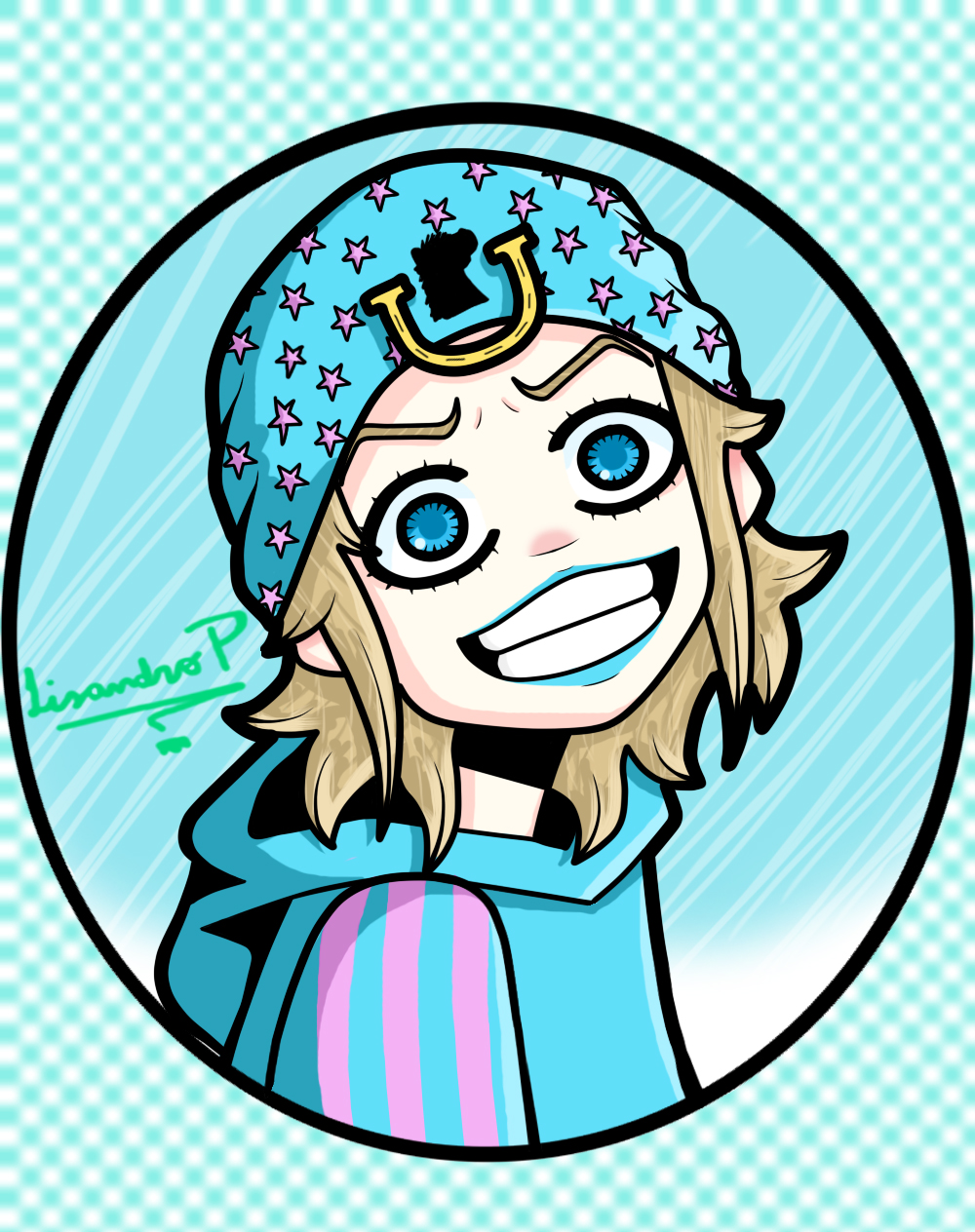 Johnny Joestar in Digital Art Inspiration by Lisandro Pirela