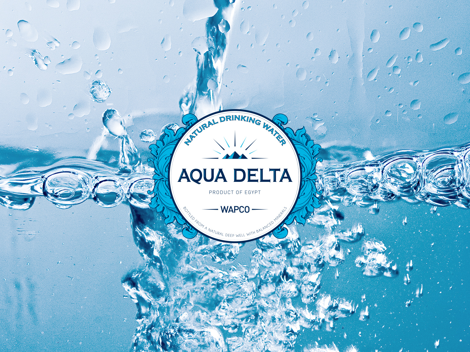 Aqua Delta by Ozzy Aqua Delta in Logo & Brand Identity Inspiration by Ozzy