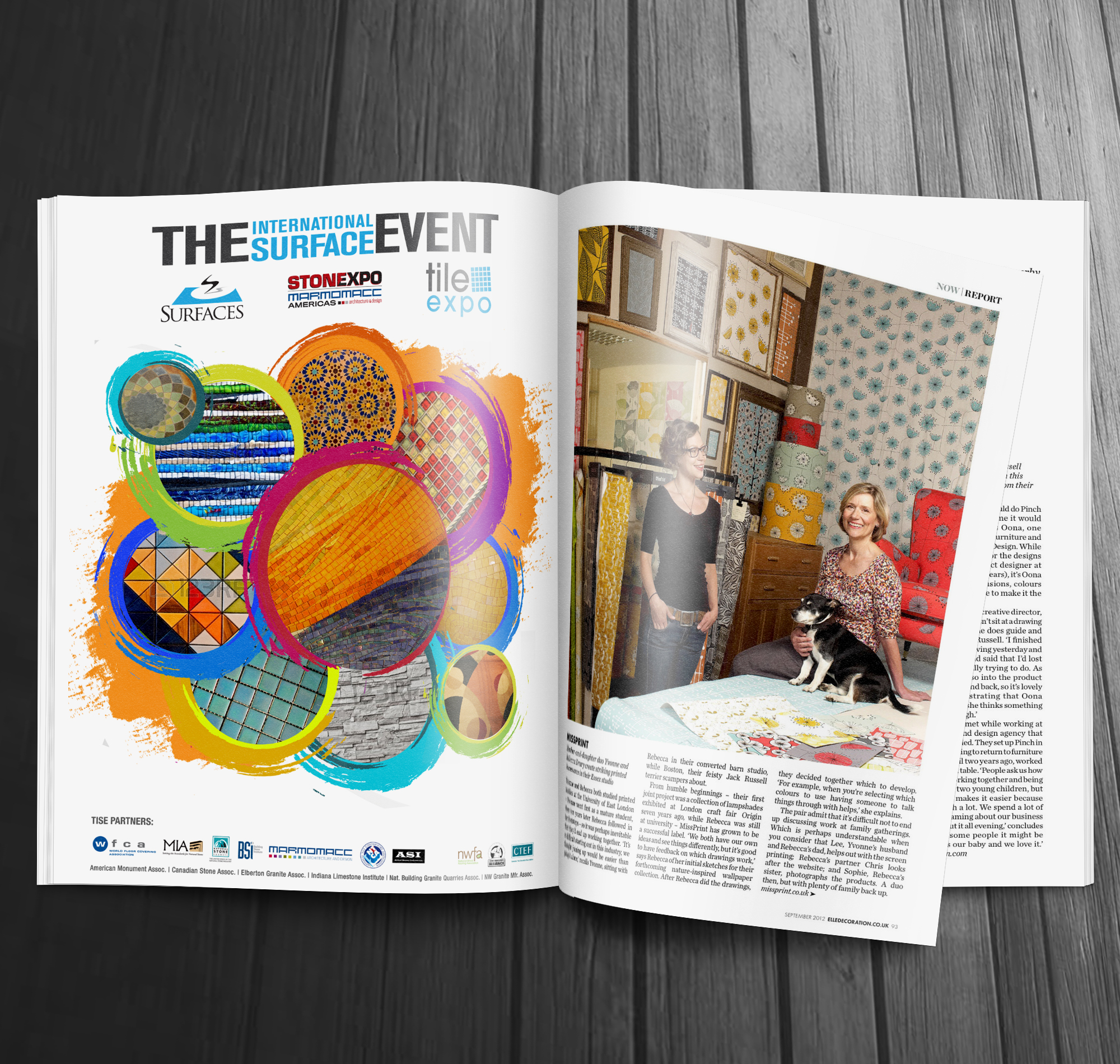 Floor Tile in Catalog Design Inspiration by delpixie