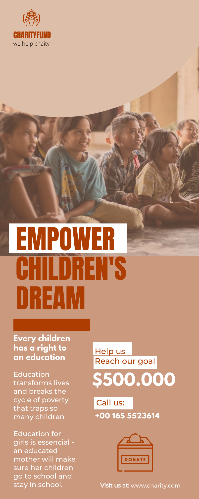 empower children's dream in Infographic Design Inspiration by Melba Biraci