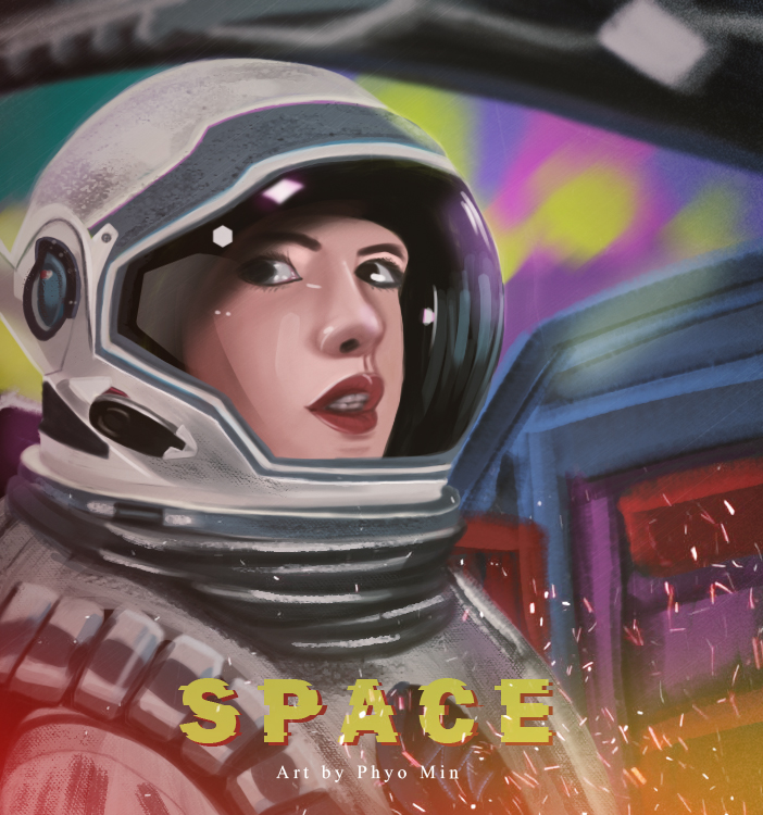 The Space in Digital Art Inspiration by Phyomin Zaw