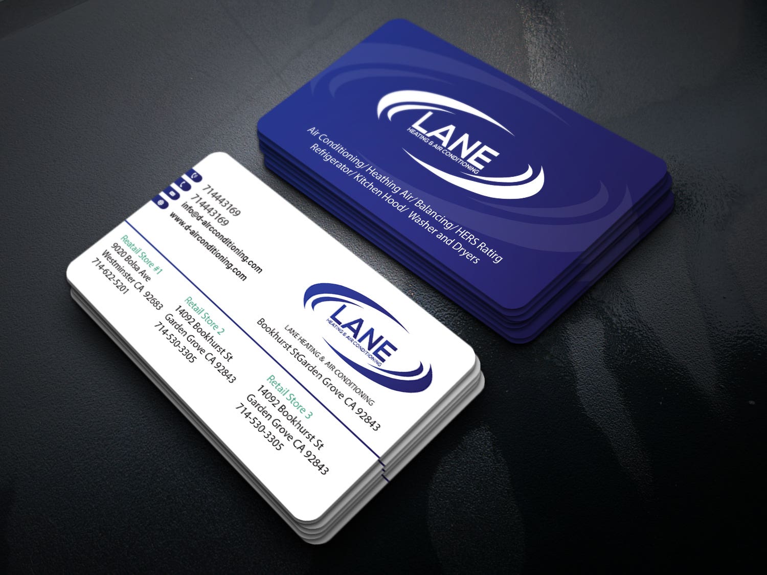 Business Card Design in Advertisement Design Inspiration by Yash Pawar