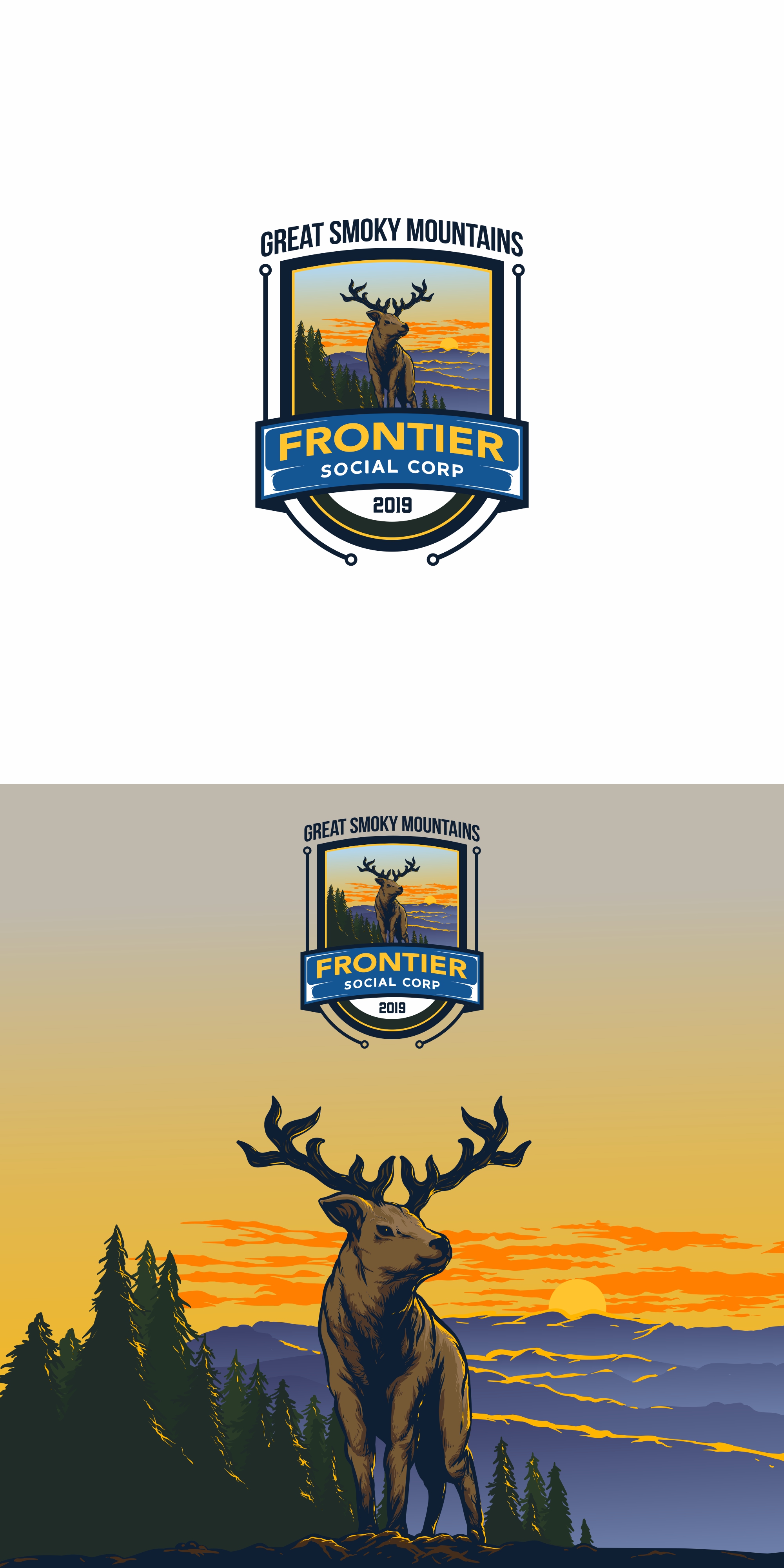 Logo for Frontier Social Corp by Tomi Faisol Logo for Frontier Social Corp in Logo Design Inspiration by Tomi Faisol