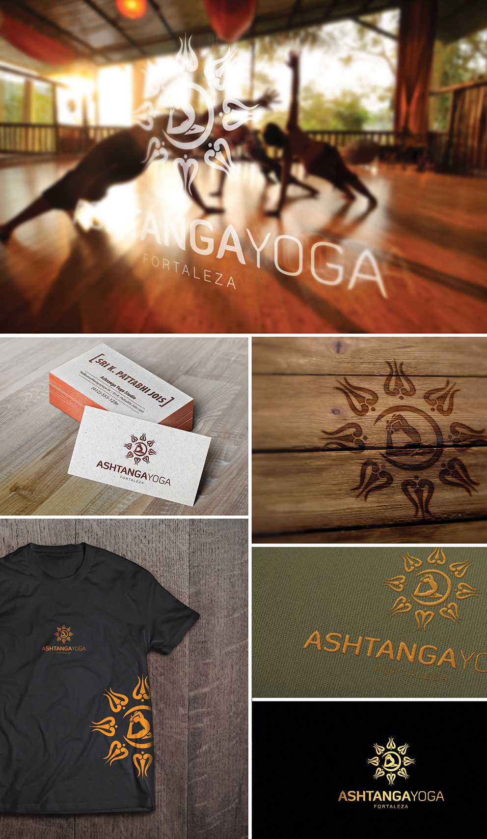 Yoga studio in Logo & Brand Identity Inspiration by Dimmo