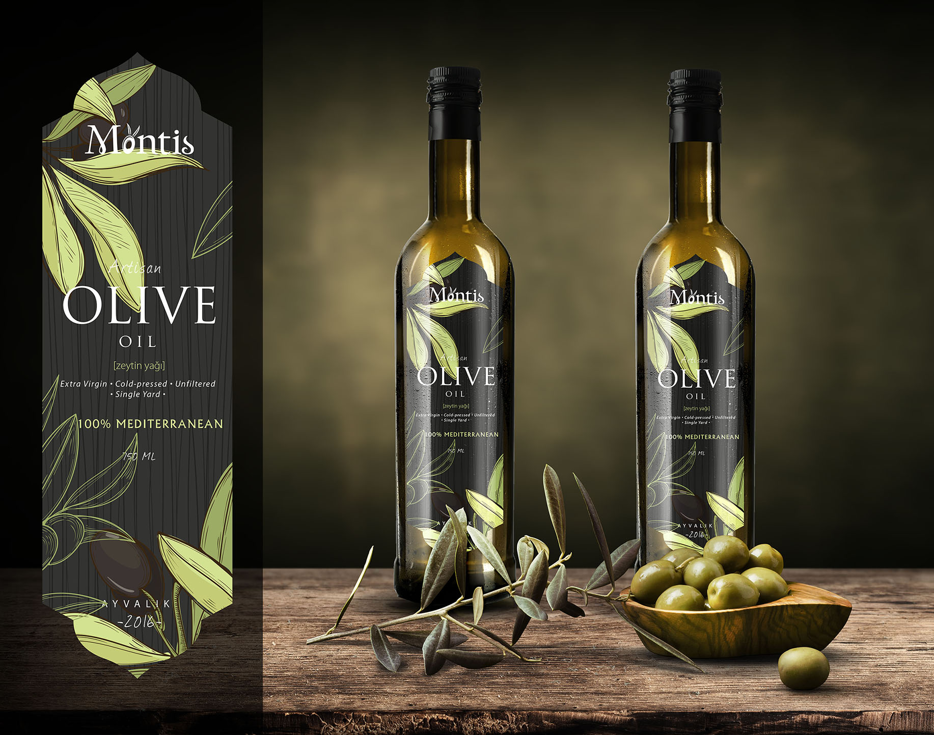 Montis in Label Design Inspiration by Dimmo