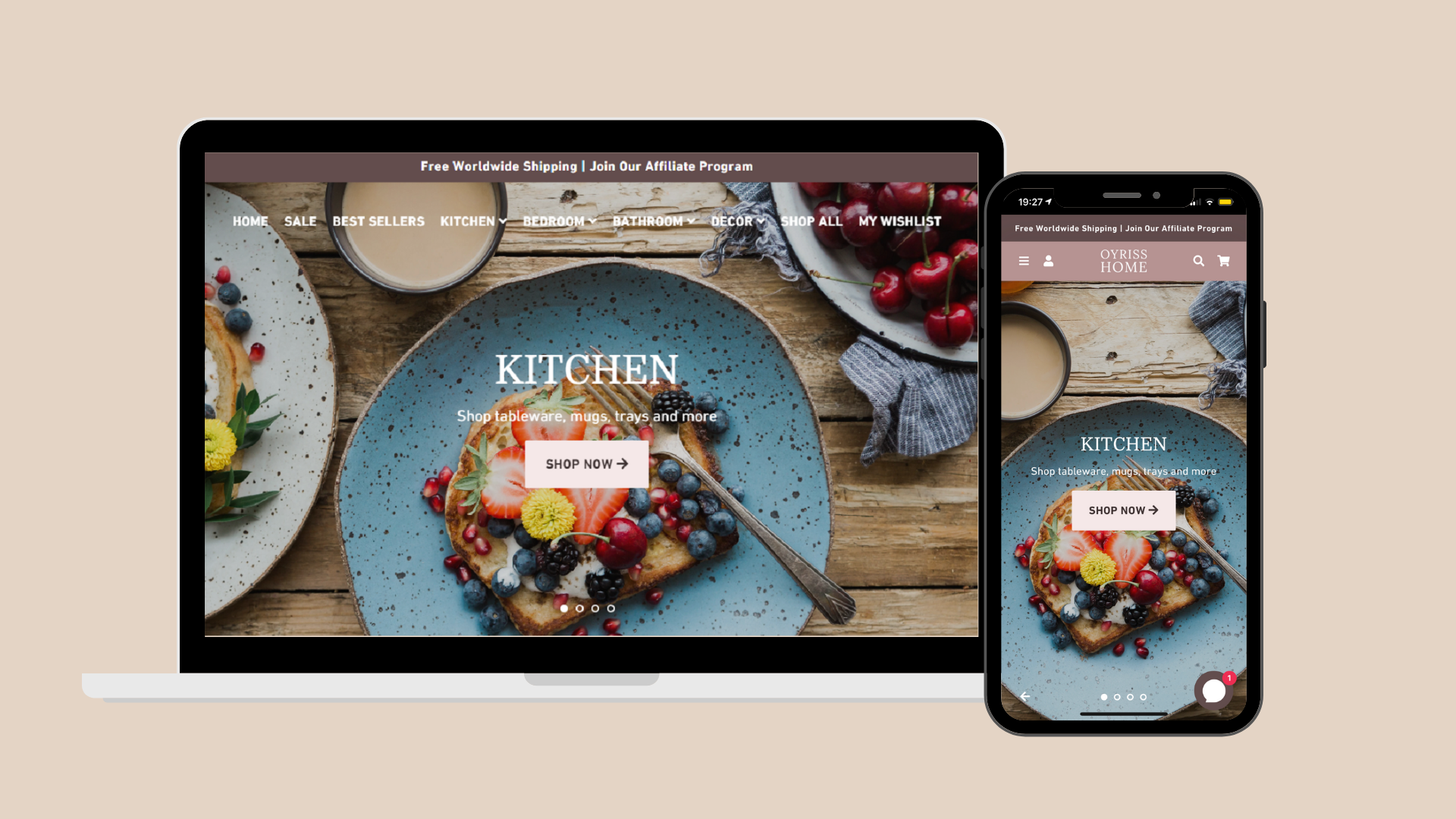 Home page design in Website Design Inspiration by Ana K