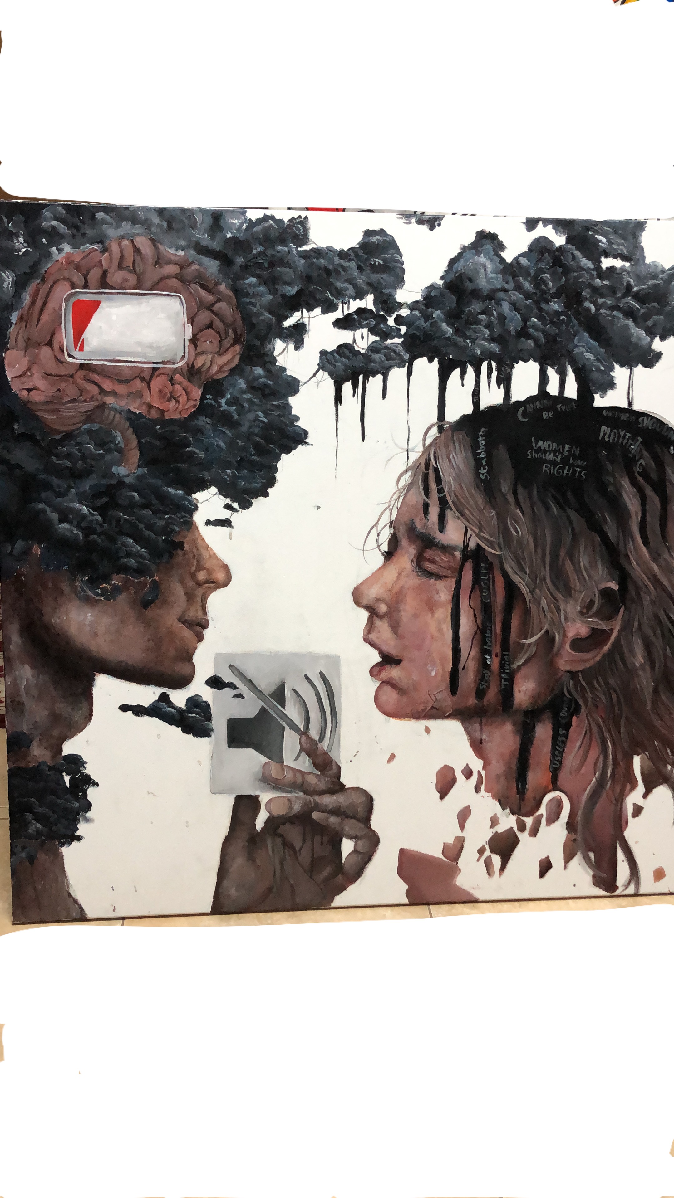 Silent mode in Drawing Inspiration by Abeer Ayyad