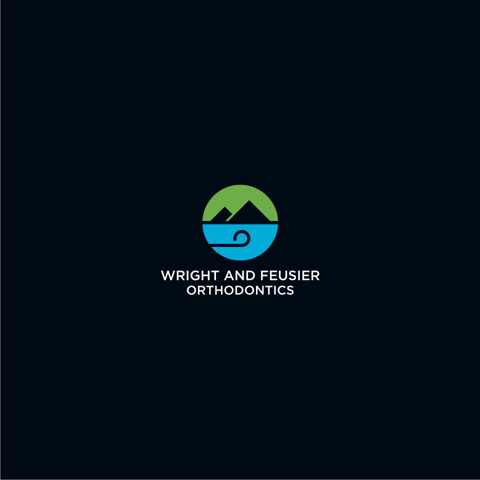 Wright and Feusier Orthodontics in Logo Design Inspiration by Brodesings