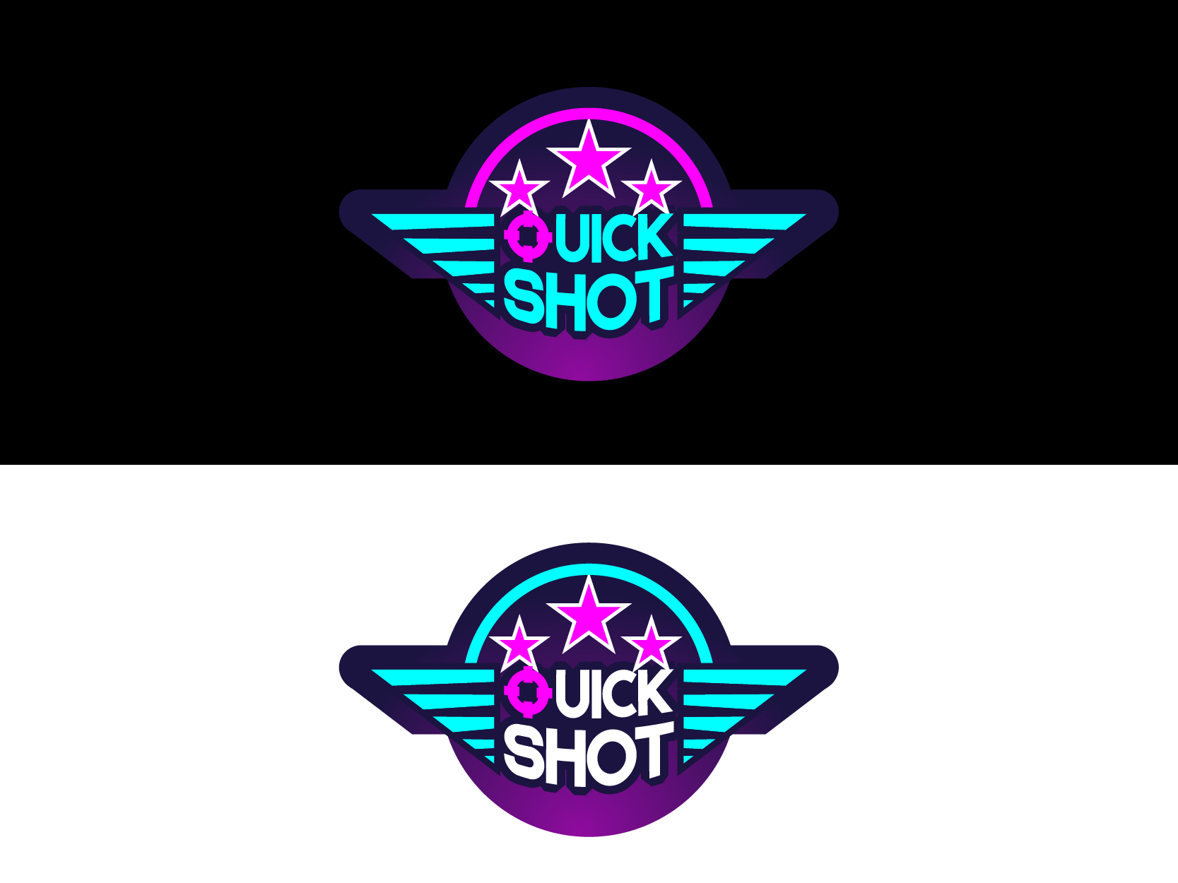 QUICK SHOT by Sr Studio QUICK SHOT in Sticker Design Inspiration by Sr Studio