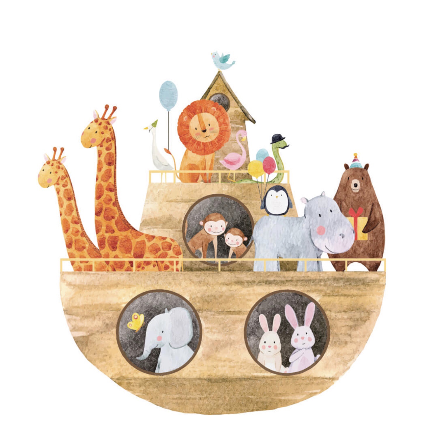 Noah’s ARK in Leaflet Design Inspiration by Menon Falcao