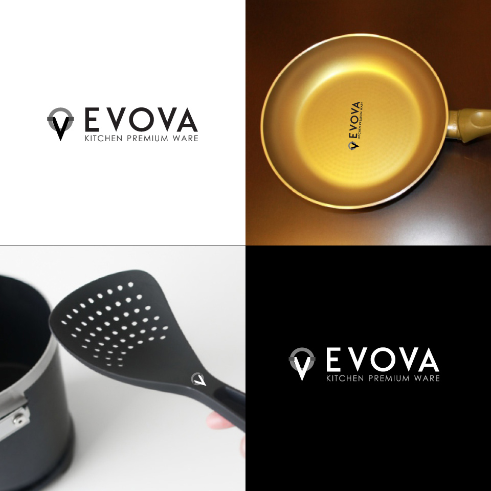 Design concept for Kitchen Ware Logo by Parasina Dewandari Design concept for Kitchen Ware Logo in Logo Design Inspiration by Parasina Dewandari