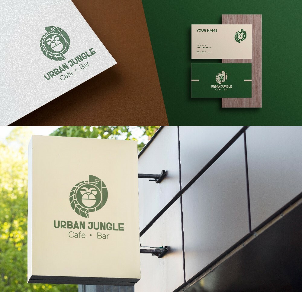 Urban Jungle Logo Design in Logo Design Inspiration by Kyrad