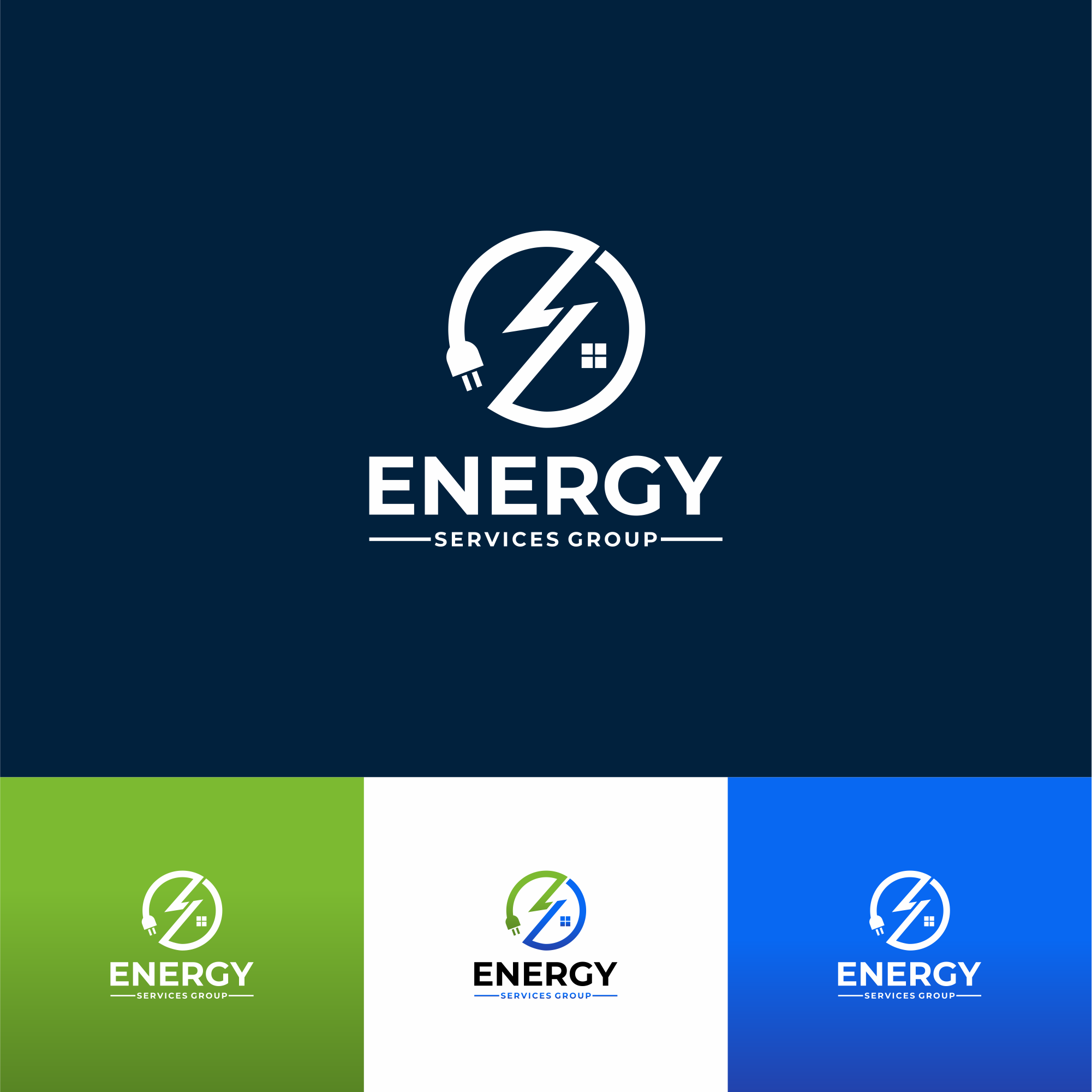 Electric House Circle Logo By Design Creative 405564 - Designhill