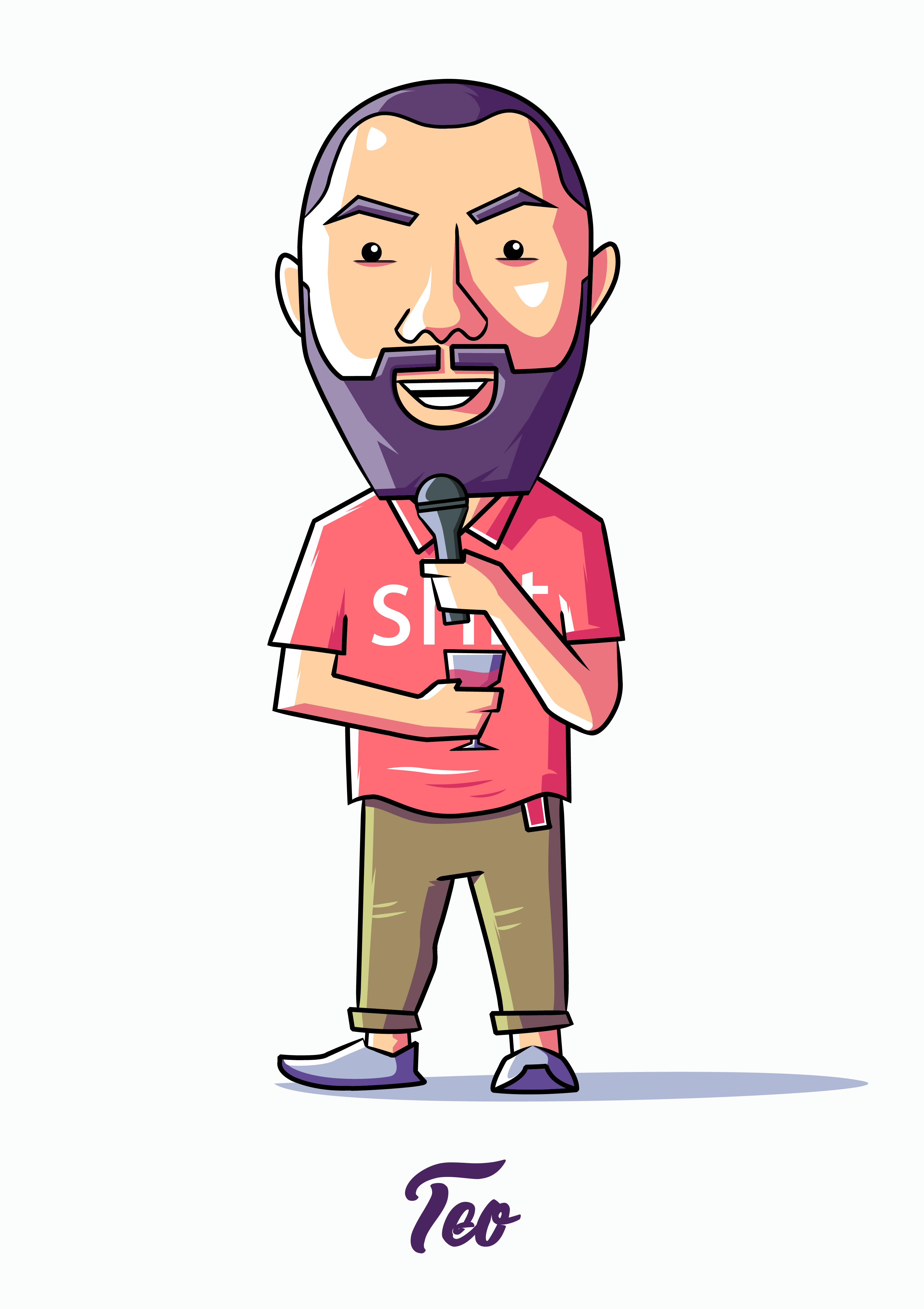 Teo illustration nr.5 by Cosmin Ispas Teo illustration nr.5 in Illustration and Graphics Inspiration by Cosmin Ispas
