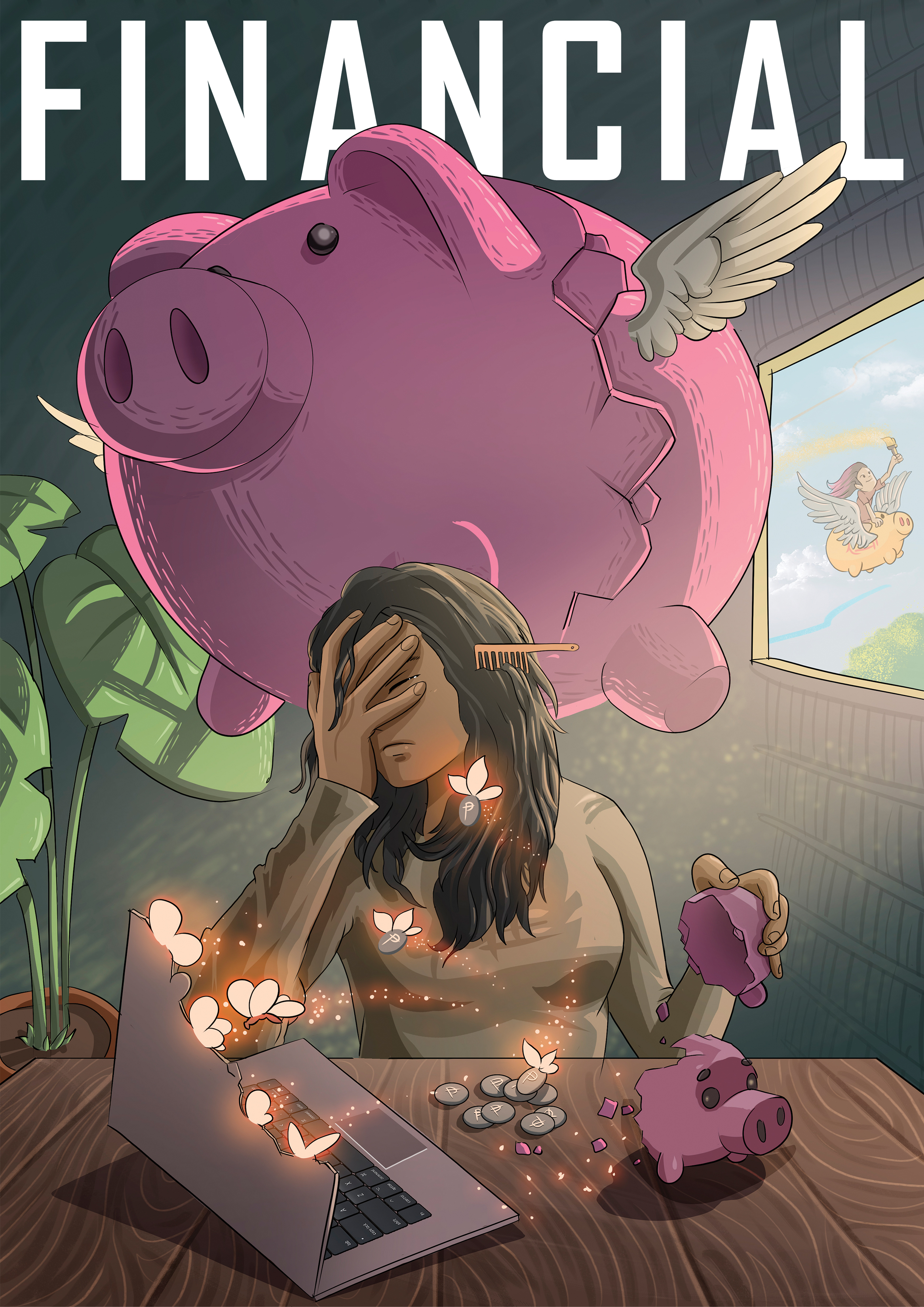 FINANCIAL by Jeffrey Mongcog FINANCIAL in Illustration and Graphics Inspiration by Jeffrey Mongcog