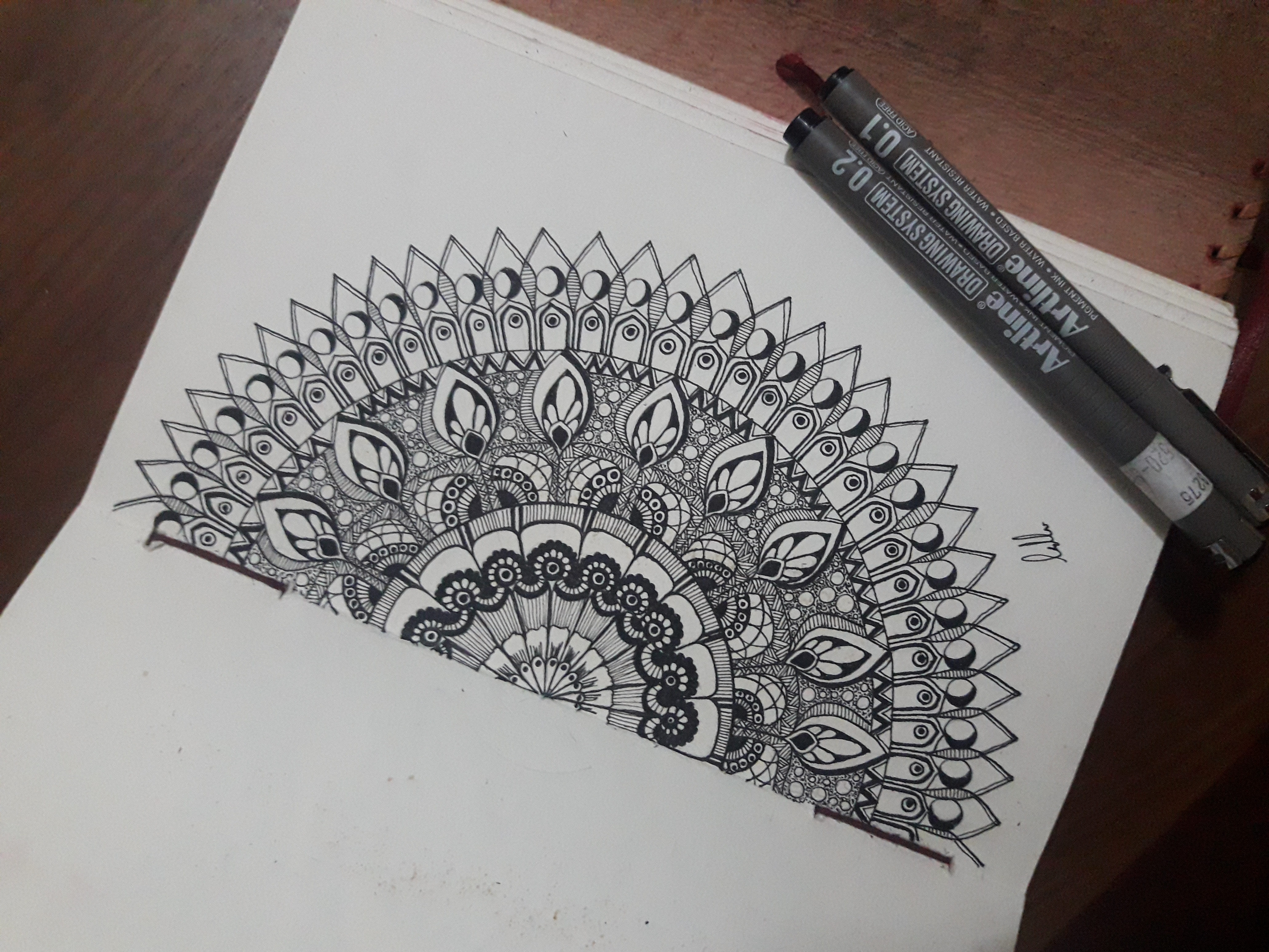 Mandala by Ladheeka Krishnan Mandala in Doodle Art Inspiration by Ladheeka Krishnan