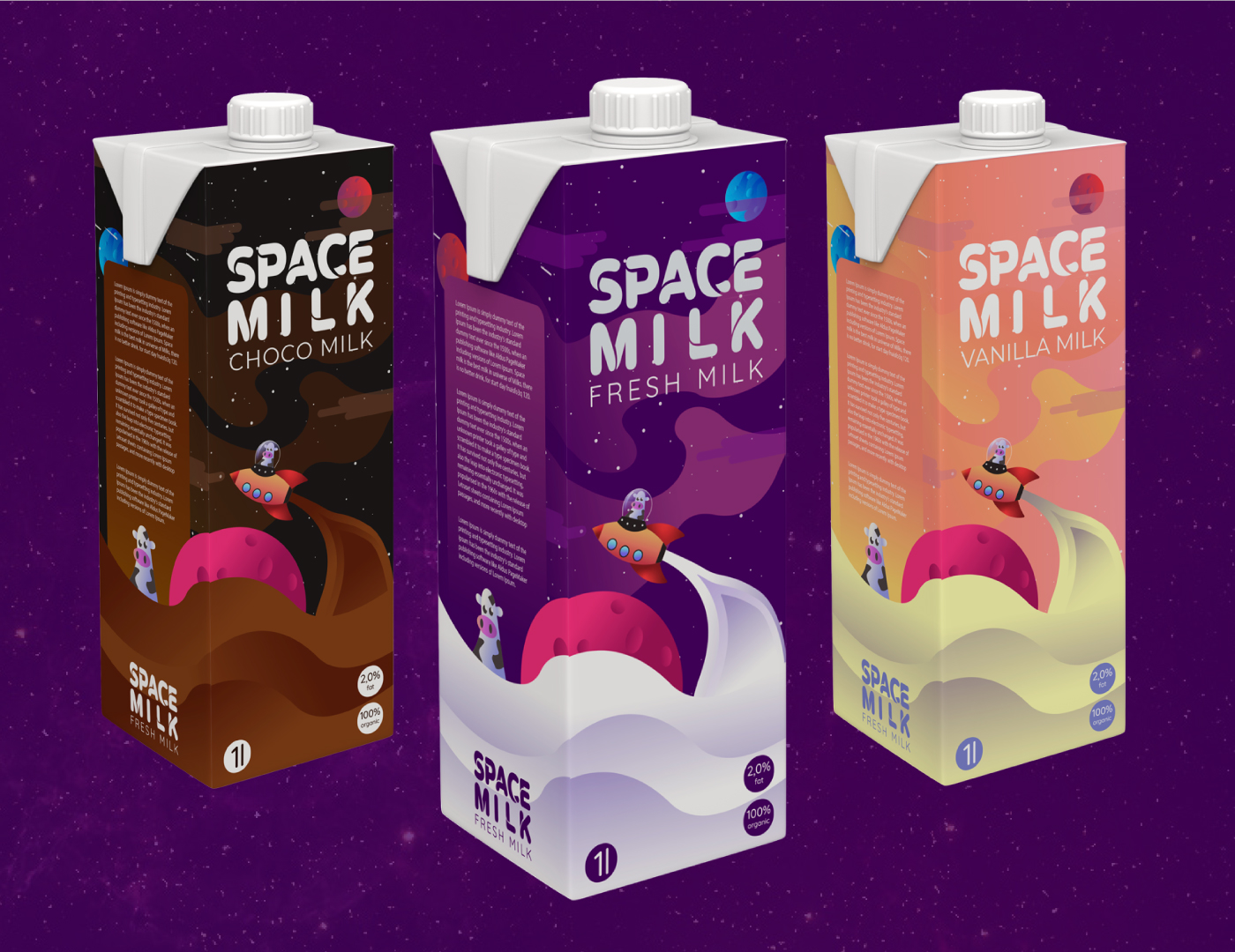 Milk packaging design by Teodor.milinkovic Milk packaging design in Packaging Design Inspiration by Teodor.milinkovic
