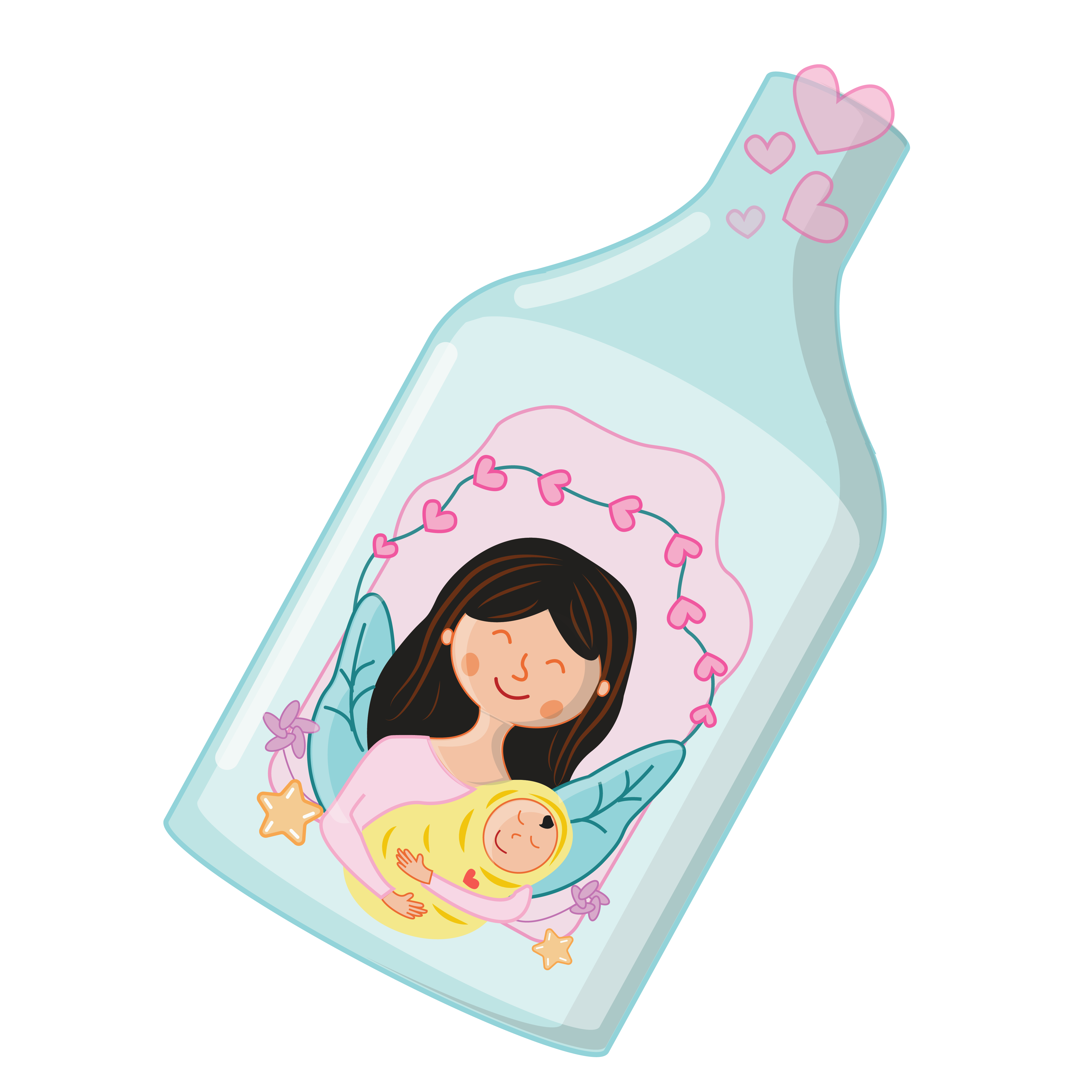 Happy Mother's Day by Aakriri Maheshwari Happy Mother's Day in Illustration and Graphics Inspiration by Aakriri Maheshwari
