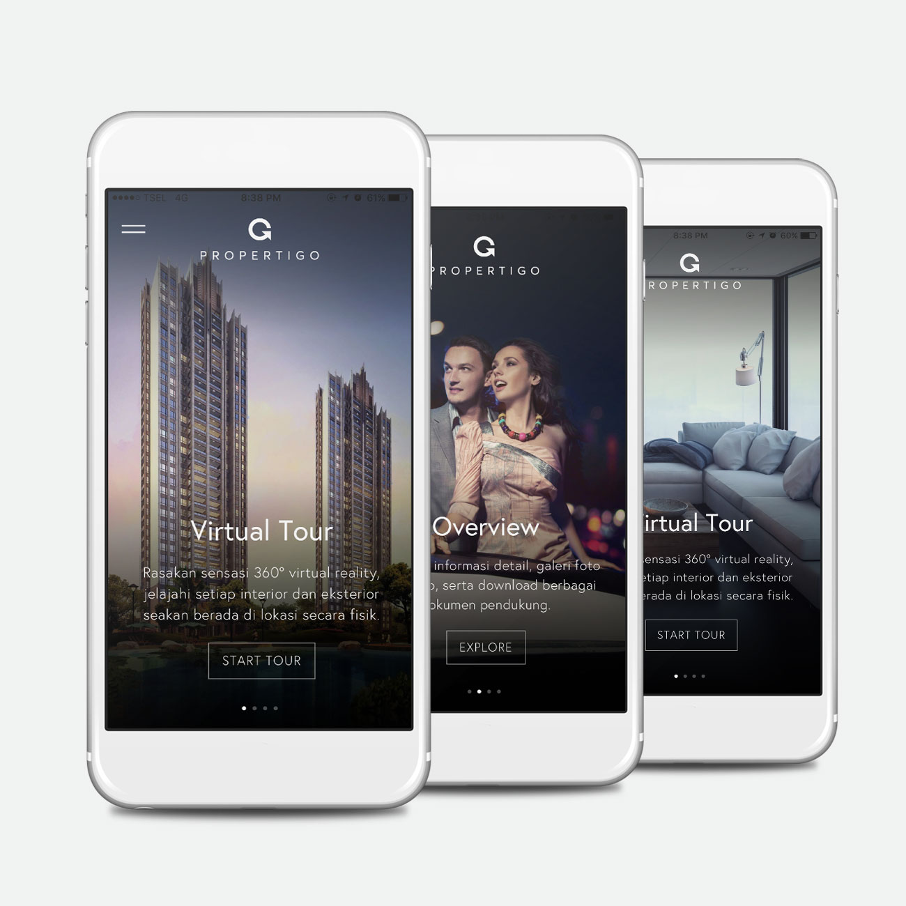 Properti-Go Mobile App by Gravigo Properti-Go Mobile App in Mobile Apps Design Inspiration by Gravigo