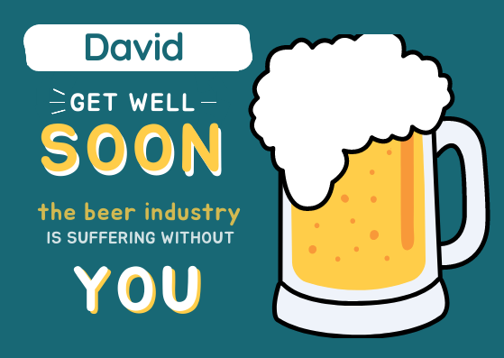 Suffering beer industry- get well soon by Mahima Bisht Suffering beer industry- get well soon in Card Inspiration by Mahima Bisht