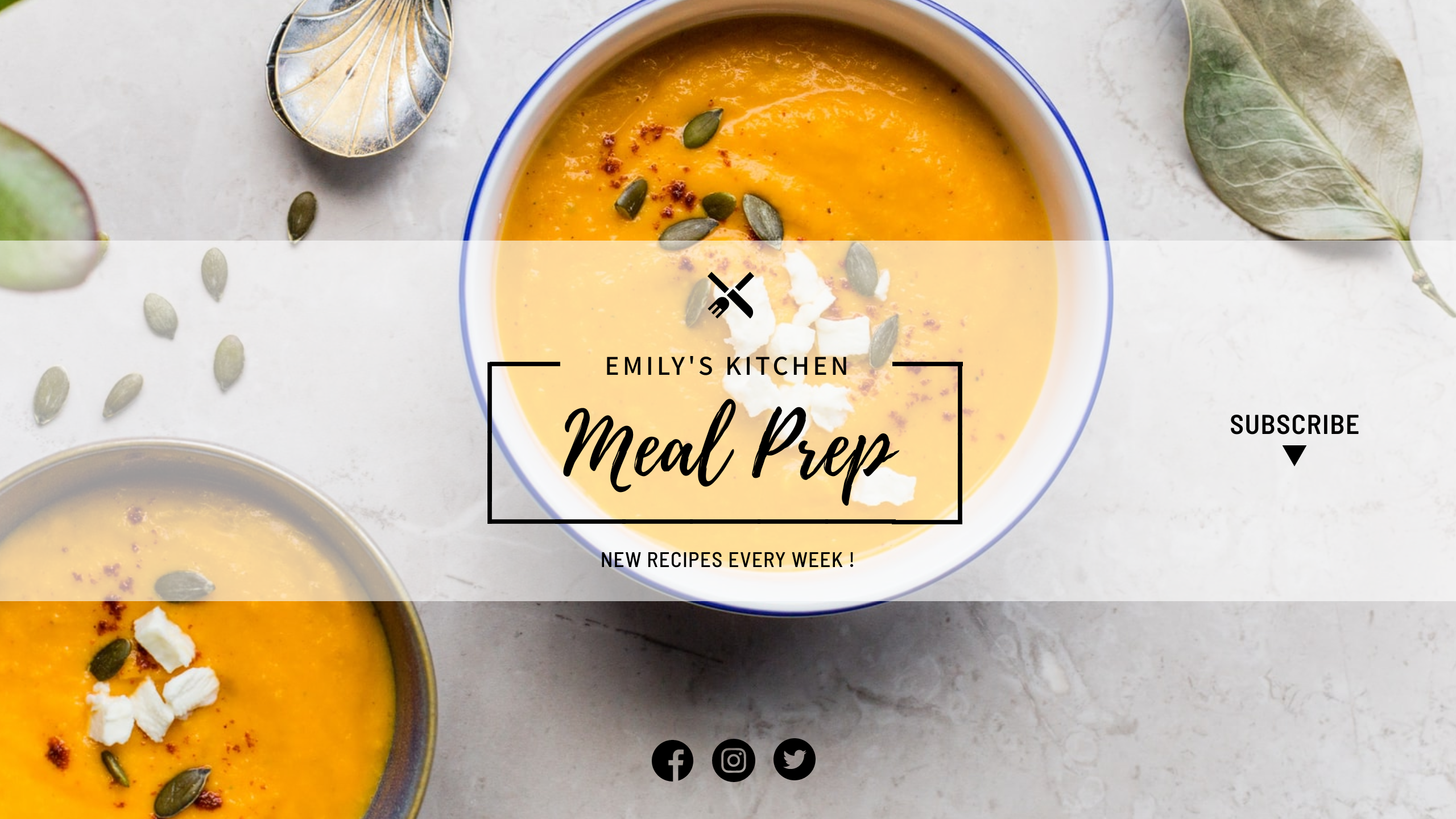 Meal prep by emily by Mahima Bisht Meal prep by emily in YouTube Channel Art Inspiration by Mahima Bisht