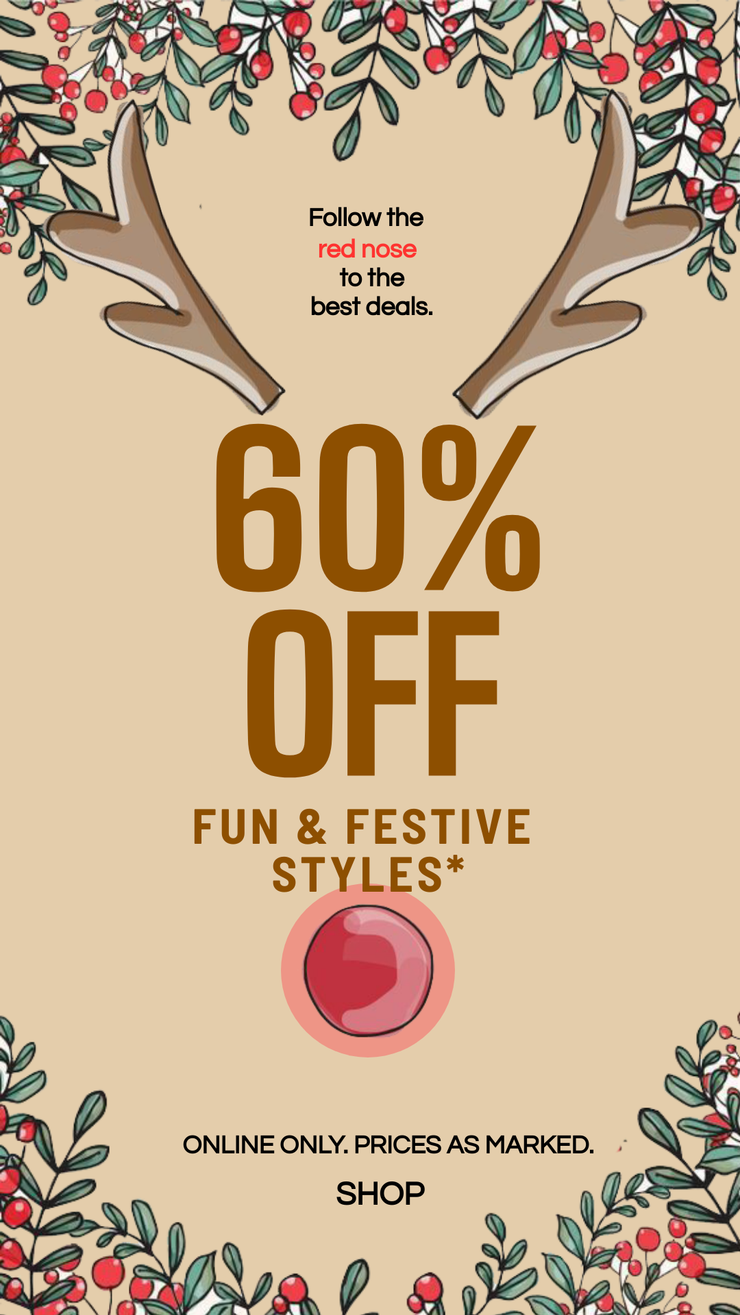 Christmas deals are here by Mahima Bisht Christmas deals are here in Facebook Story Inspiration by Mahima Bisht