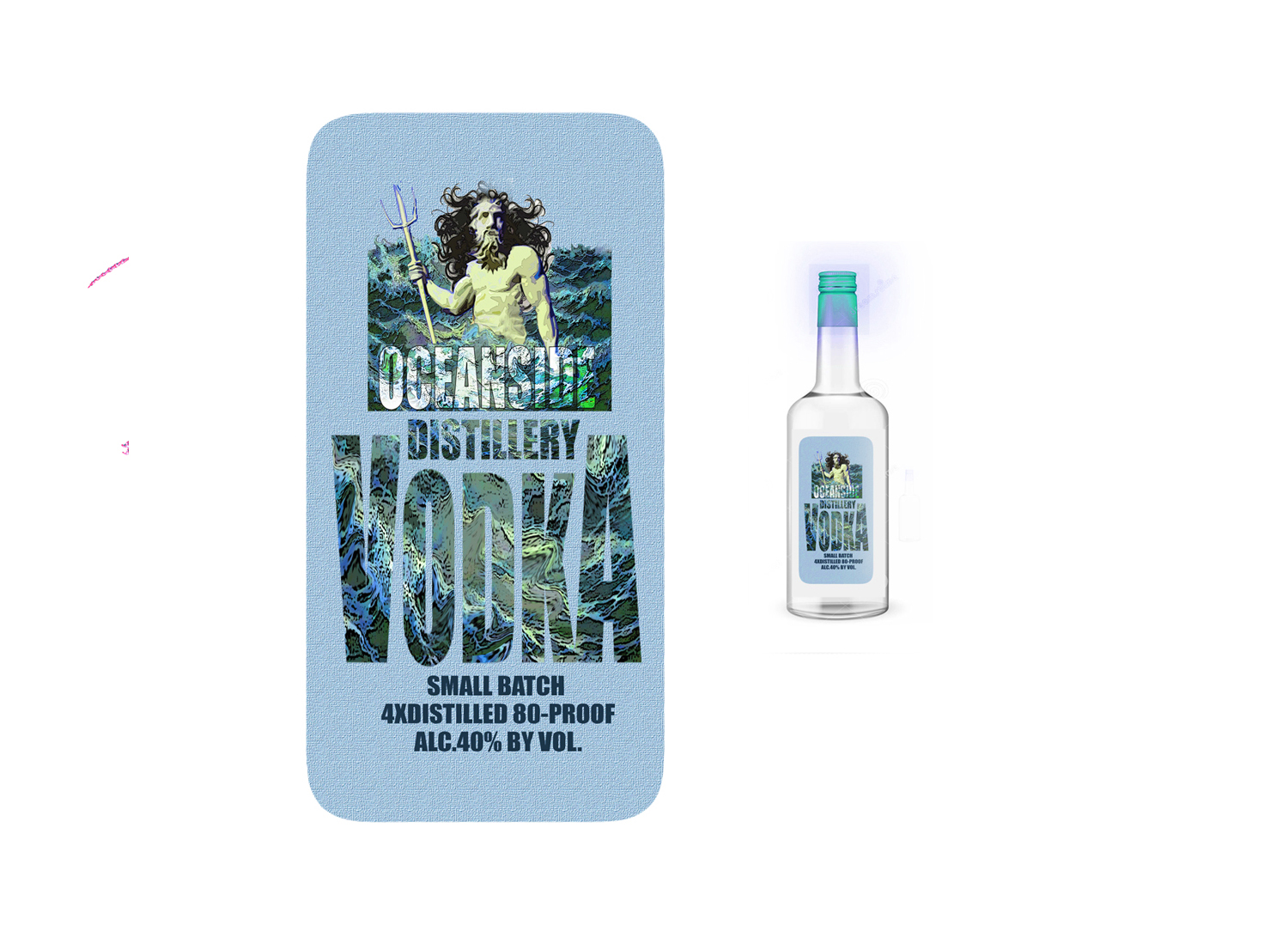 Vodka Label - Label Design BY dmacca 37383 - Designhill