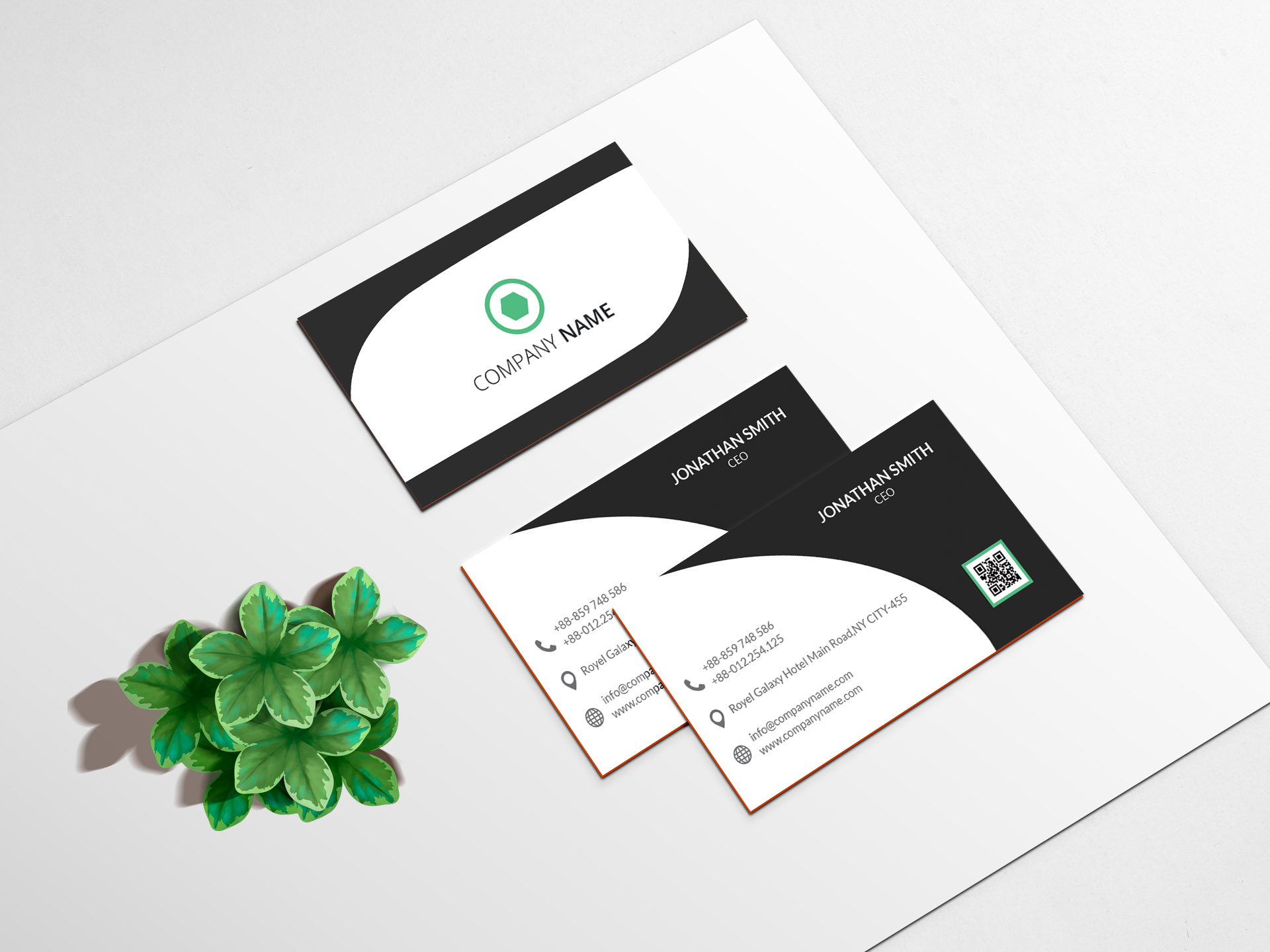 MOdern business card in Business Card Design Inspiration by Rabbani Shahin