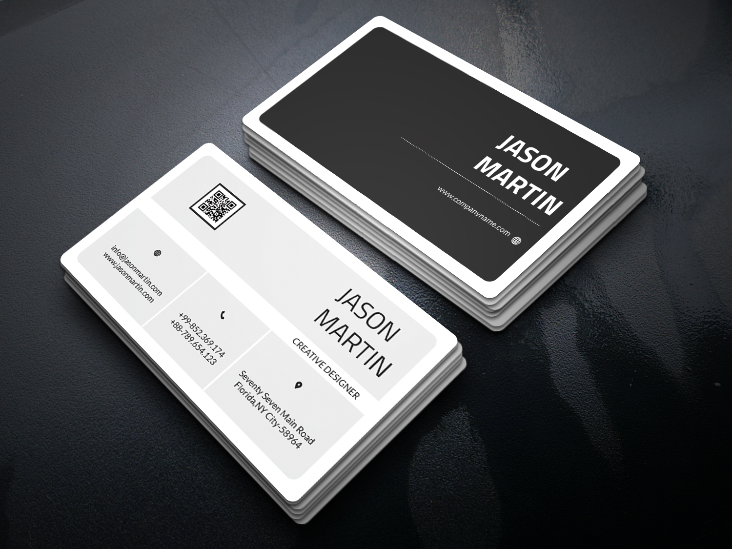 Corporate Business Card in Business Card Design Inspiration by Rabbani Shahin