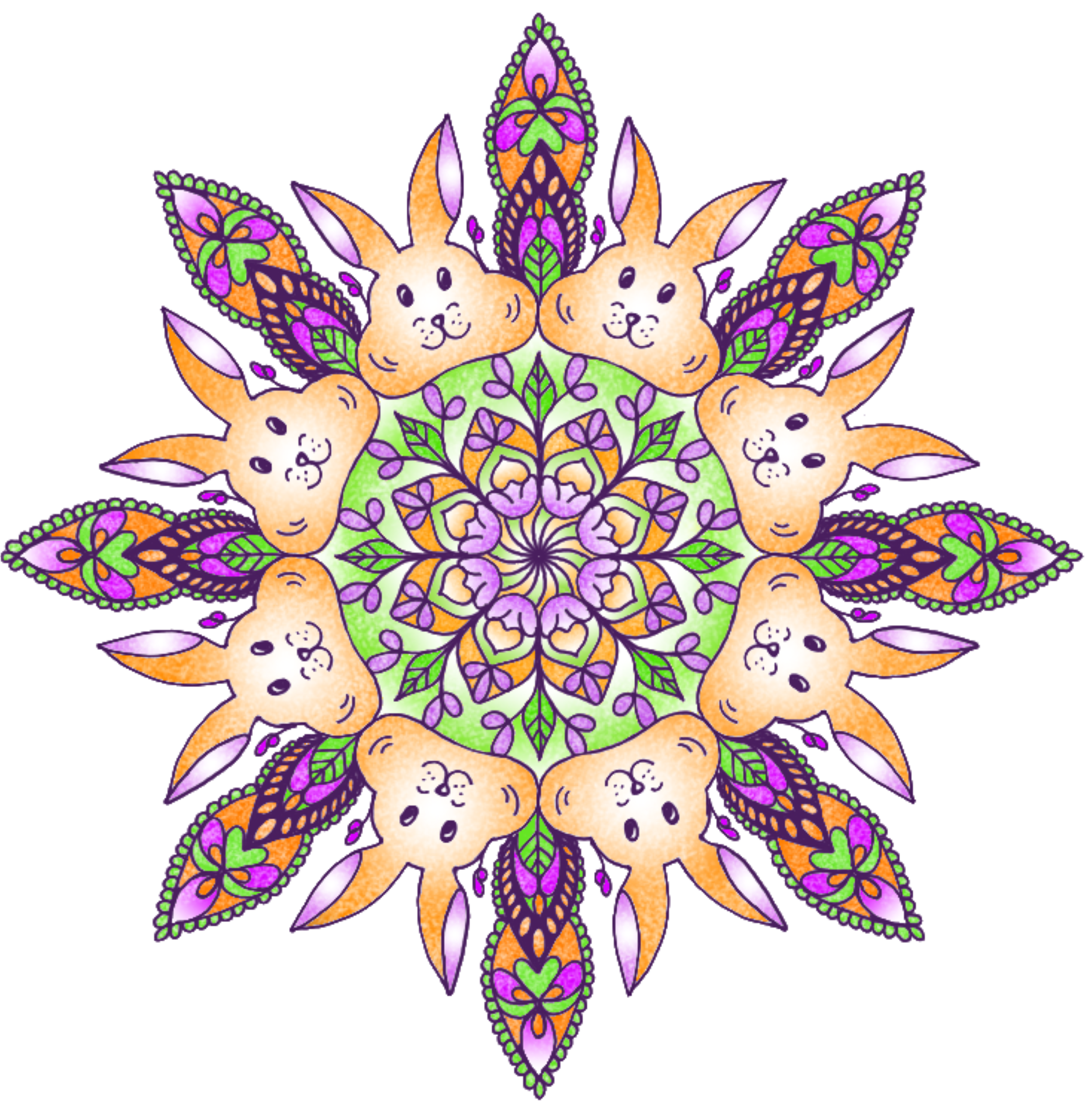 The Happiness of a Joyful Easter by Irina Constantinescu The Happiness of a Joyful Easter in Pattern & Surface Design Inspiration by Irina Constantinescu