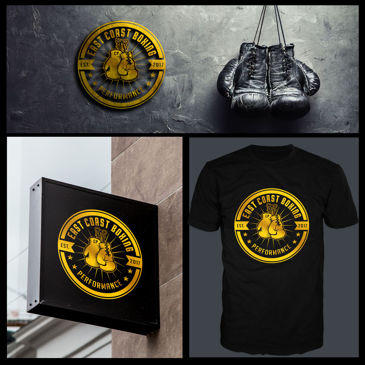 East Coast Boxing in Logo Design Inspiration by Irvin Lubi