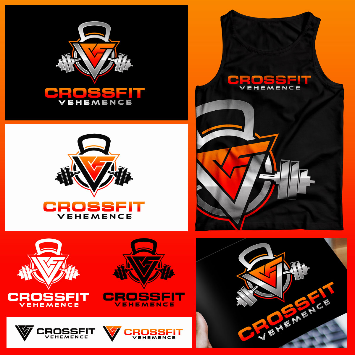 Crossfit Vehemence by Irvin Lubi Crossfit Vehemence in Logo Design Inspiration by Irvin Lubi