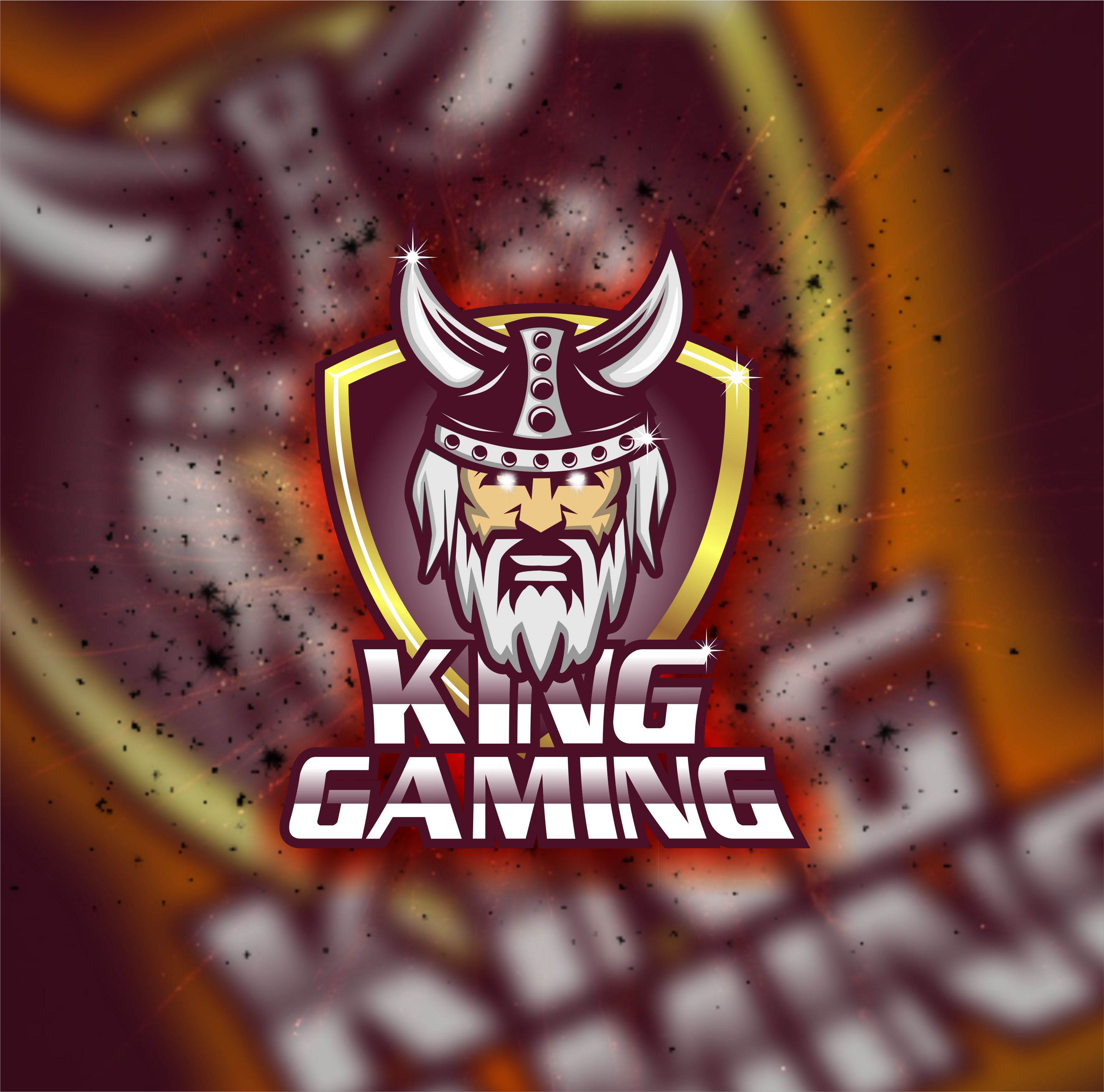 king gaming by Zain Graphics king gaming in Character & Mascot design Inspiration by Zain Graphics