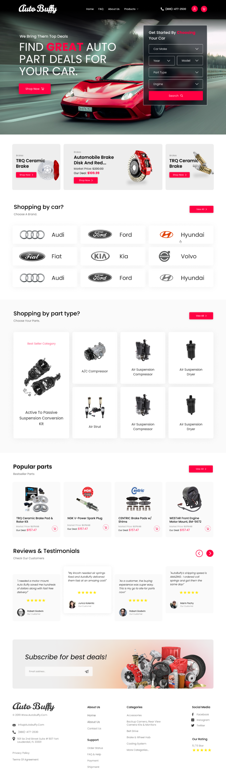 AutoBuffy in Website Design Inspiration by Ismoilturdaliyev