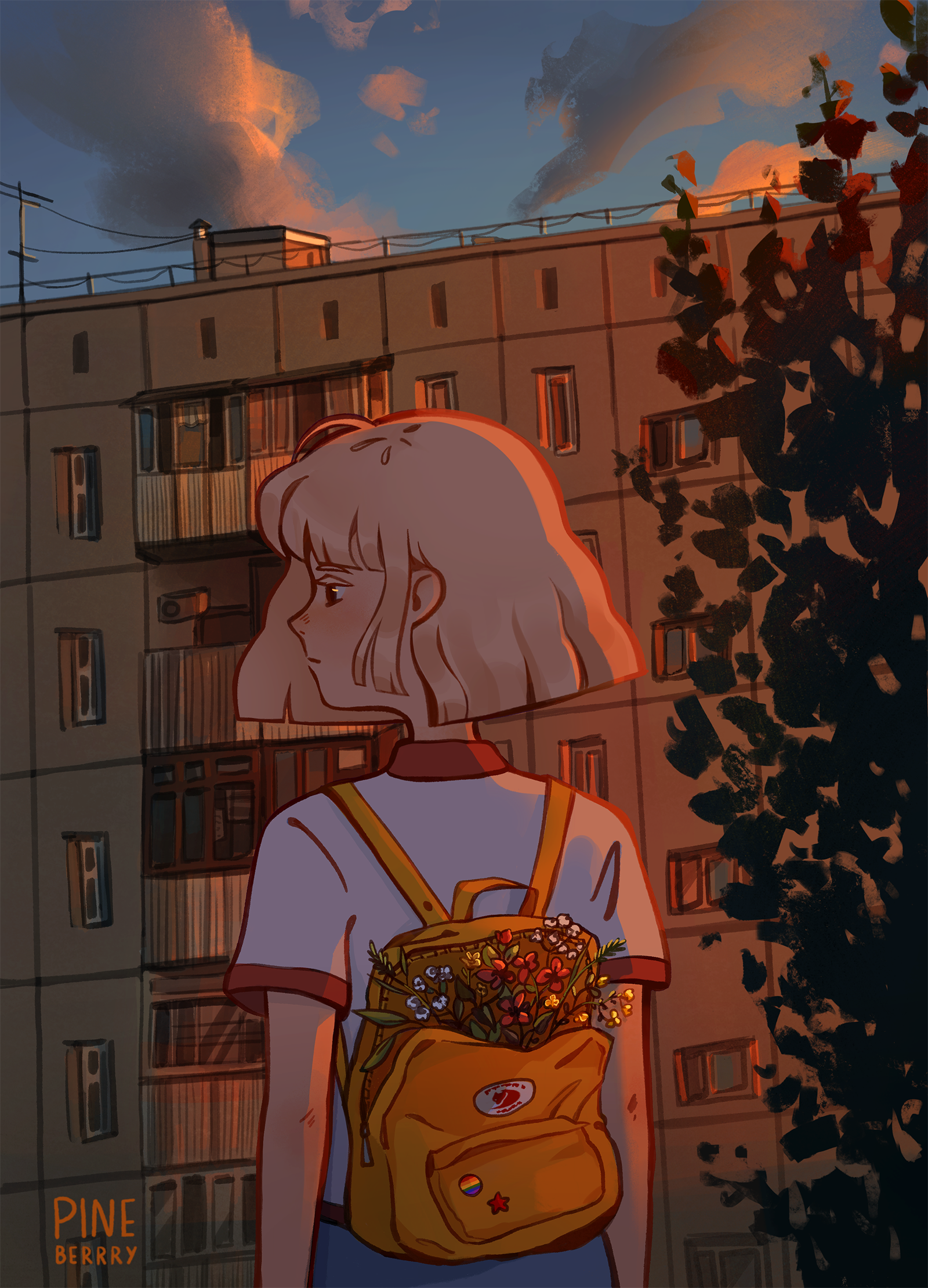Summer Nostalgia in Digital Art Inspiration by Vicky Pines