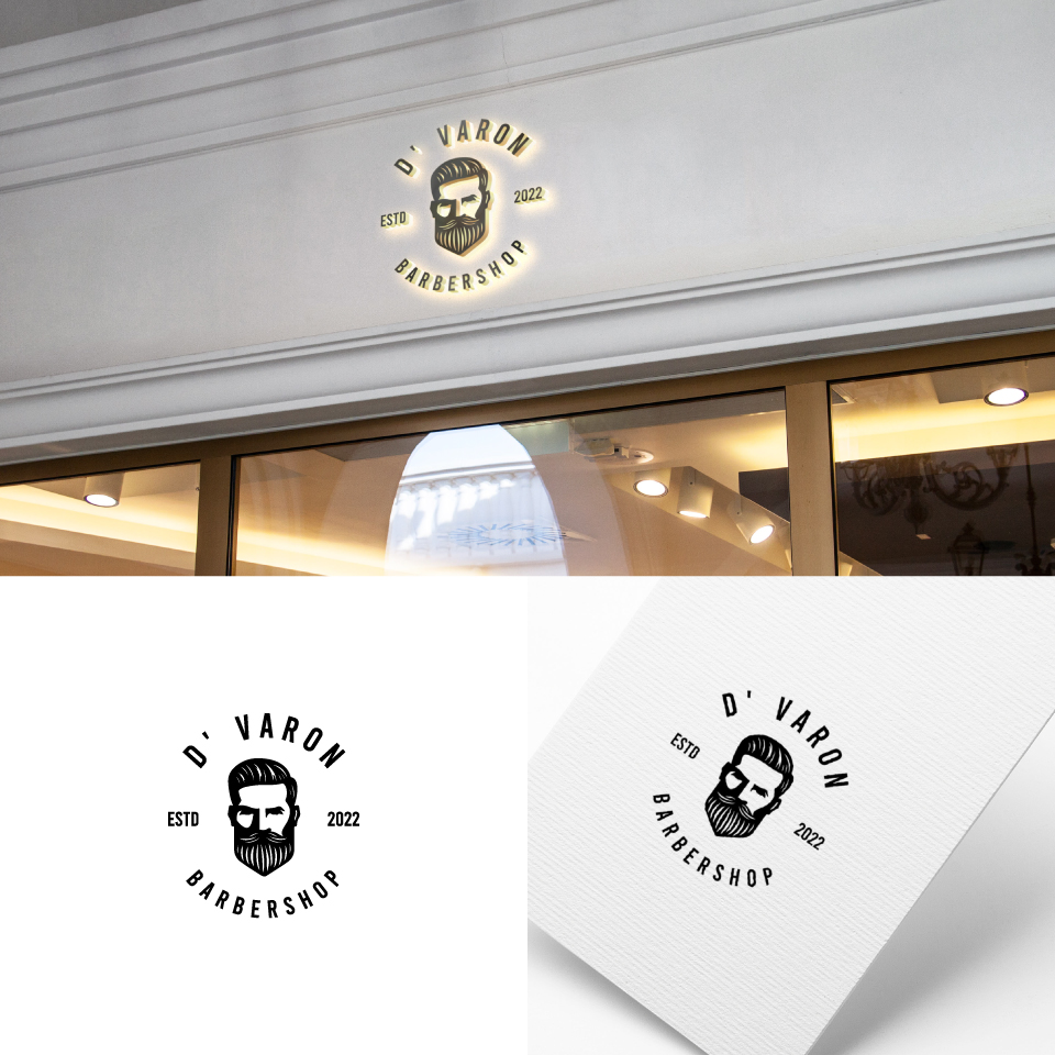 Barbershop by Graphic Tone Barbershop in Logo Design Inspiration by Graphic Tone