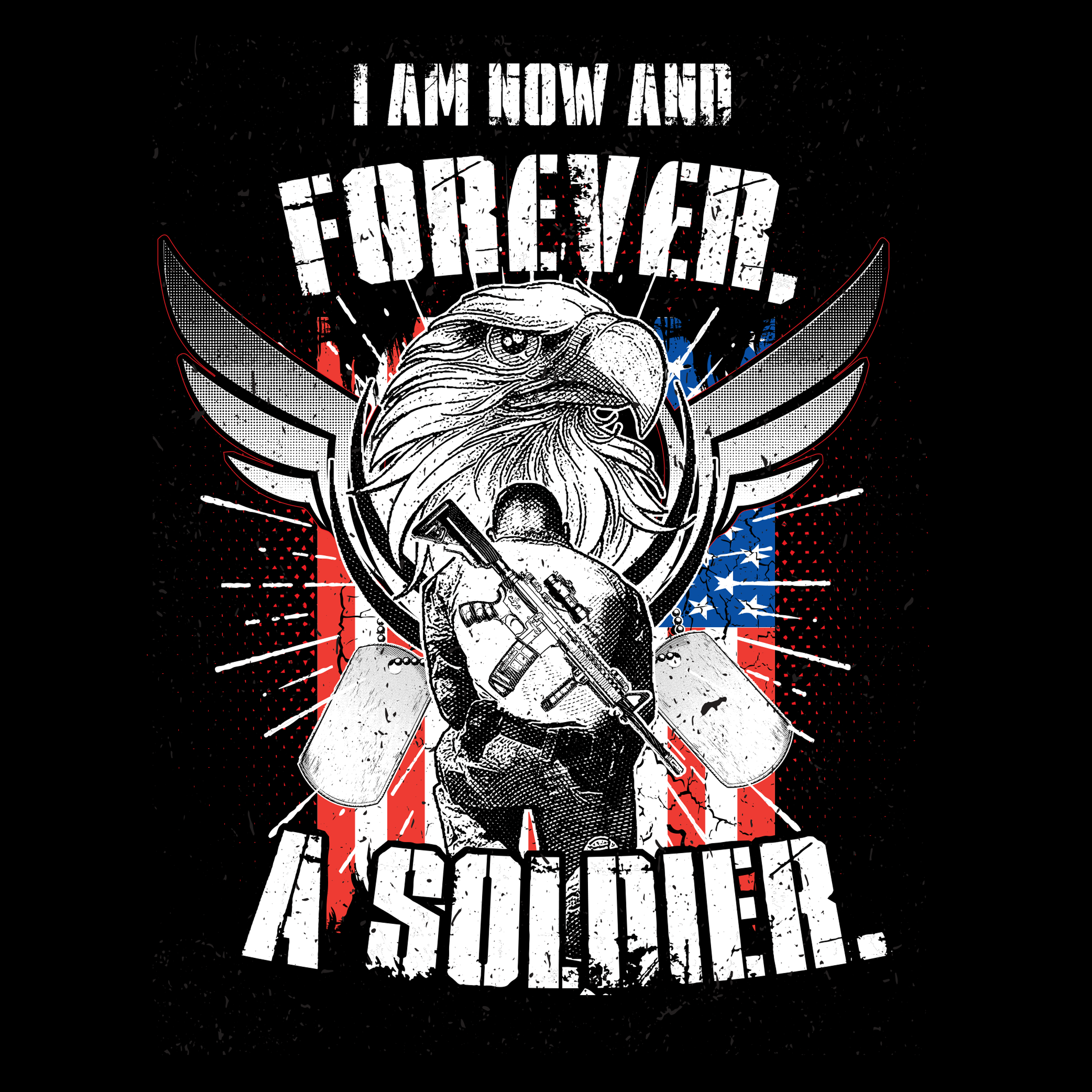 supporting our troops remember the fallen and honor in Digital Art Inspiration by A. K. D Darshana