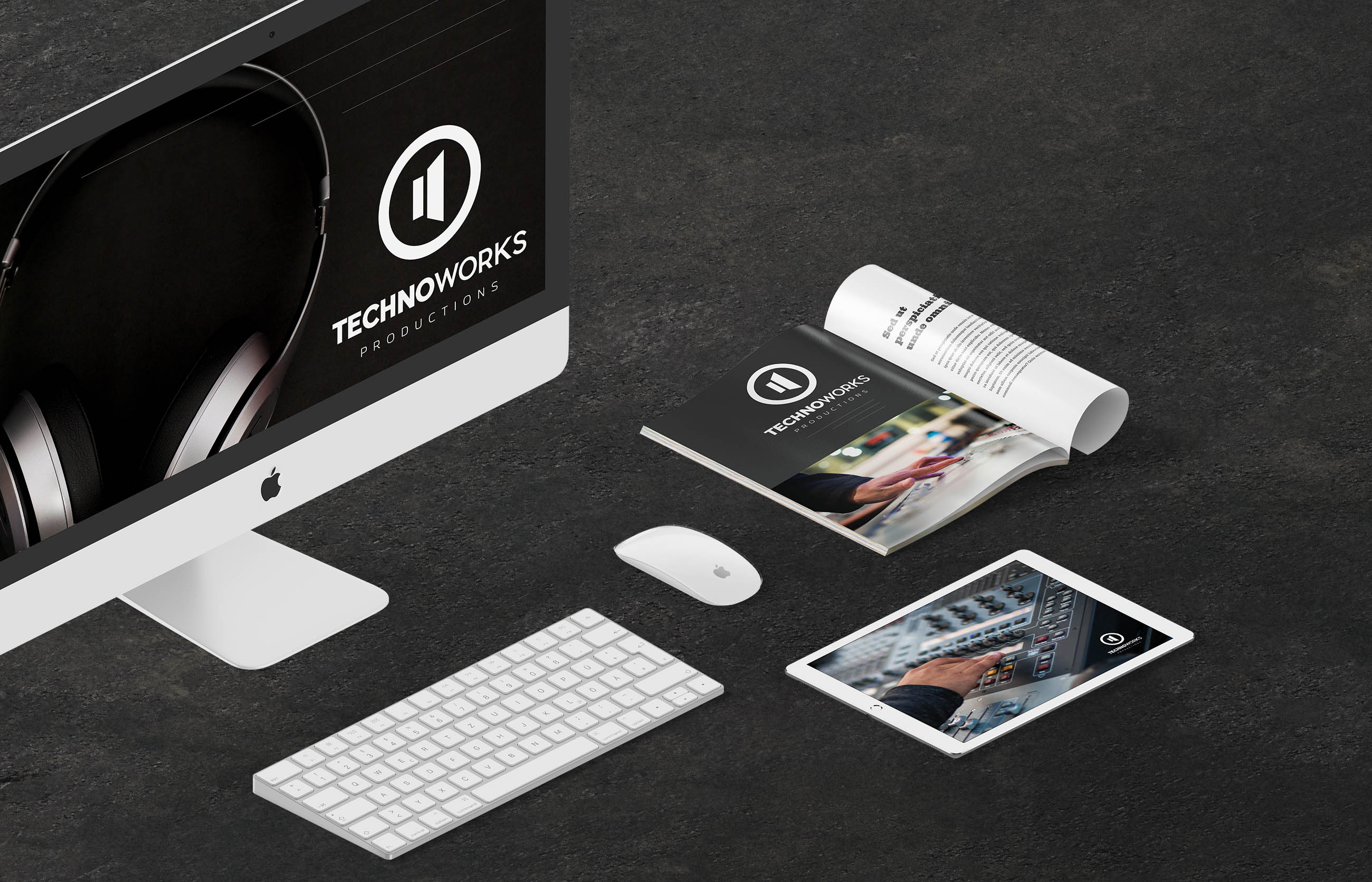 Techno works by Goce1004 Techno works in Logo & Brand Identity Inspiration by Goce1004