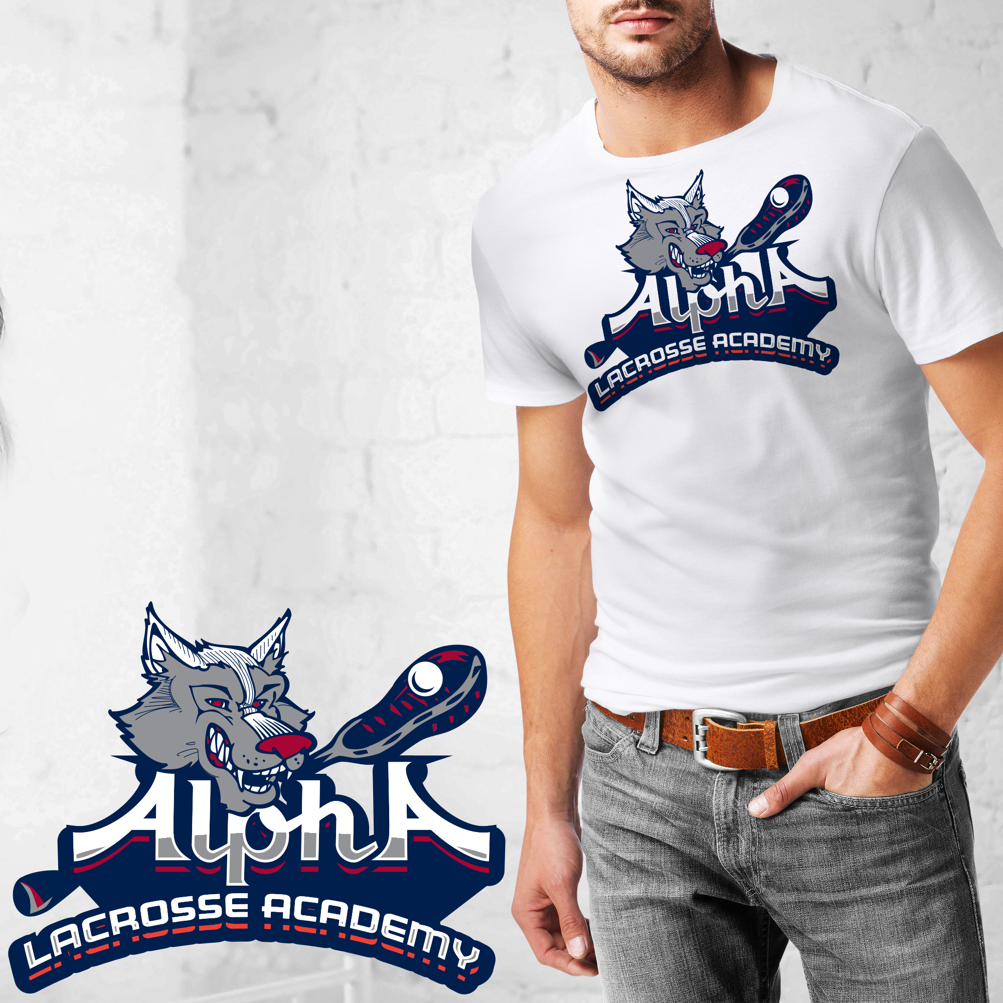 Alpha Lacrosse Academy in Logo Design Inspiration by F. Curtis