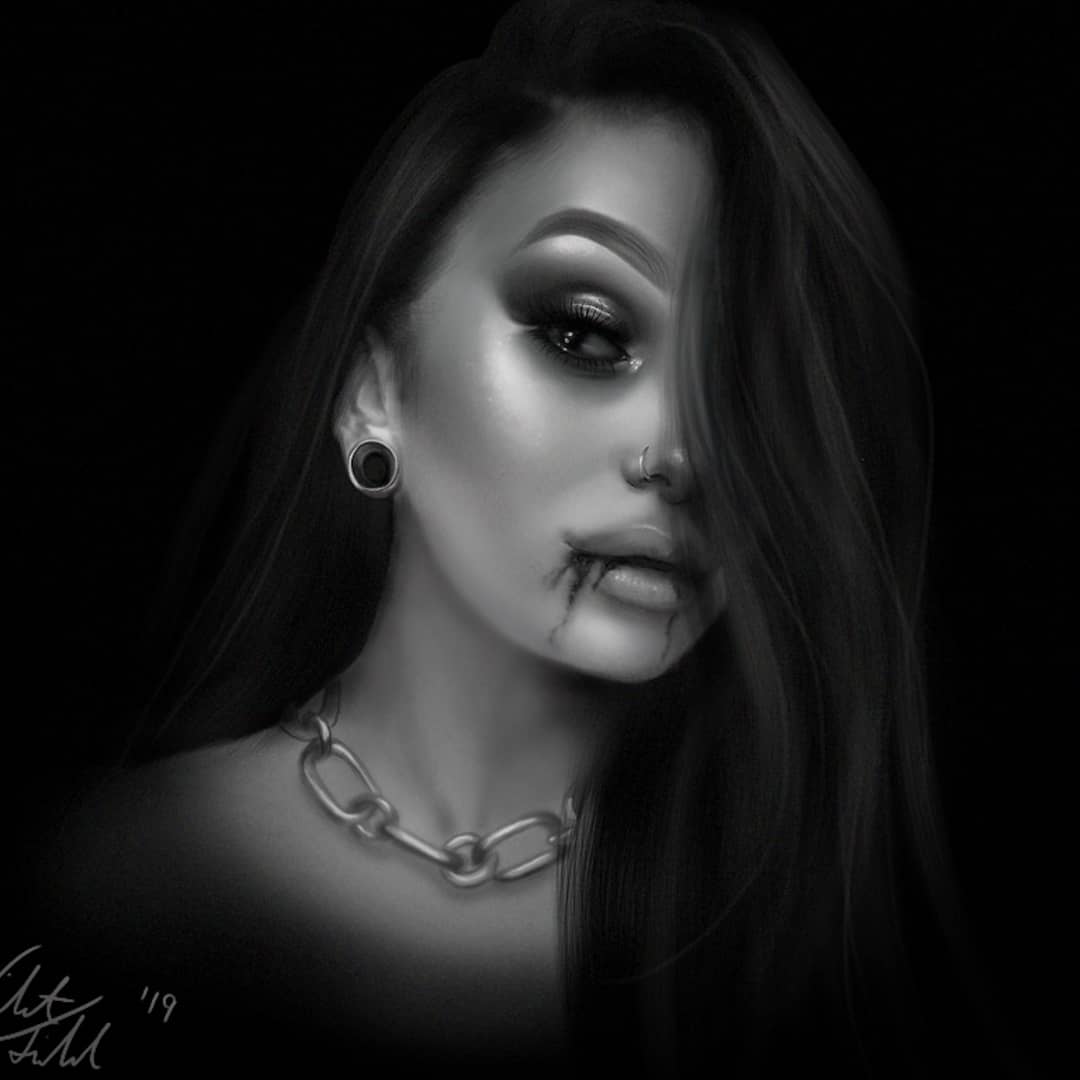 Fame in Digital Painting Inspiration by Alissa Firehock