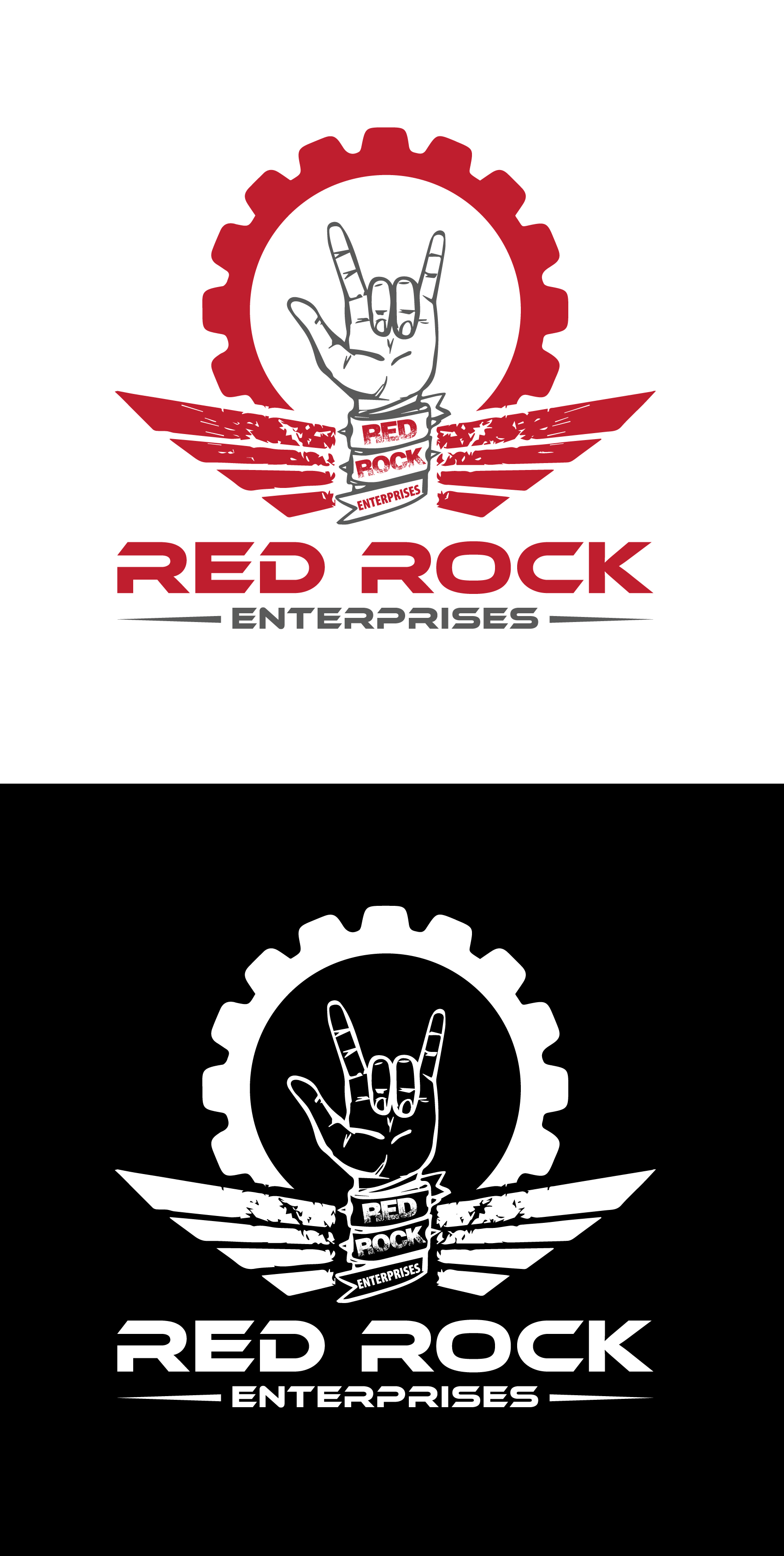 Red Rock by Red Rose07 Red Rock in Logo Design Inspiration by Red Rose07