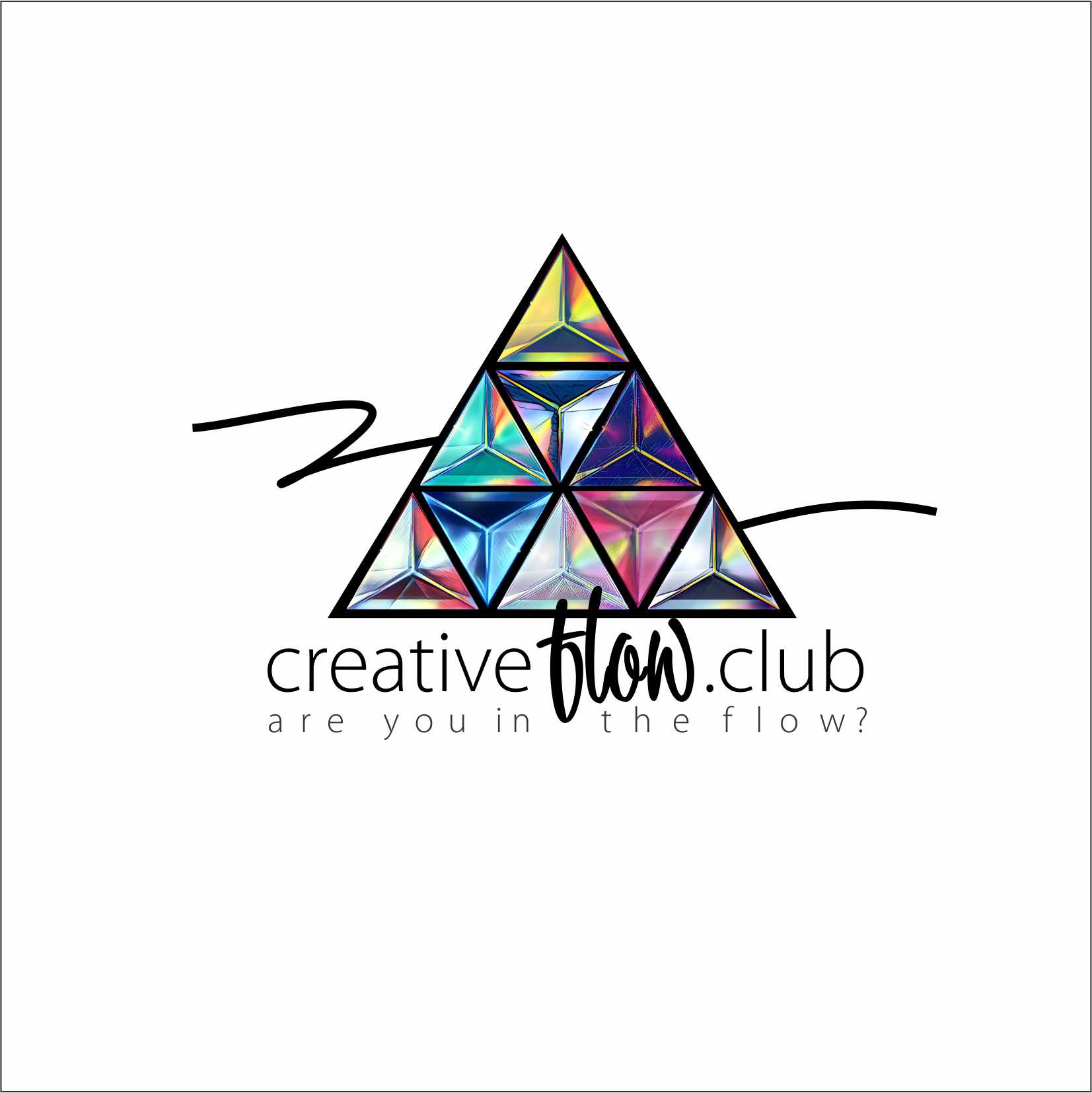 Creativeflow Logo by Tarekalitaha Creativeflow Logo in Logo Design Inspiration by Tarekalitaha