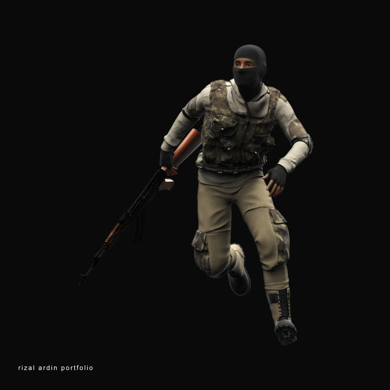 Combatant by Dkreativa Combatant in Character & Mascot design Inspiration by Dkreativa