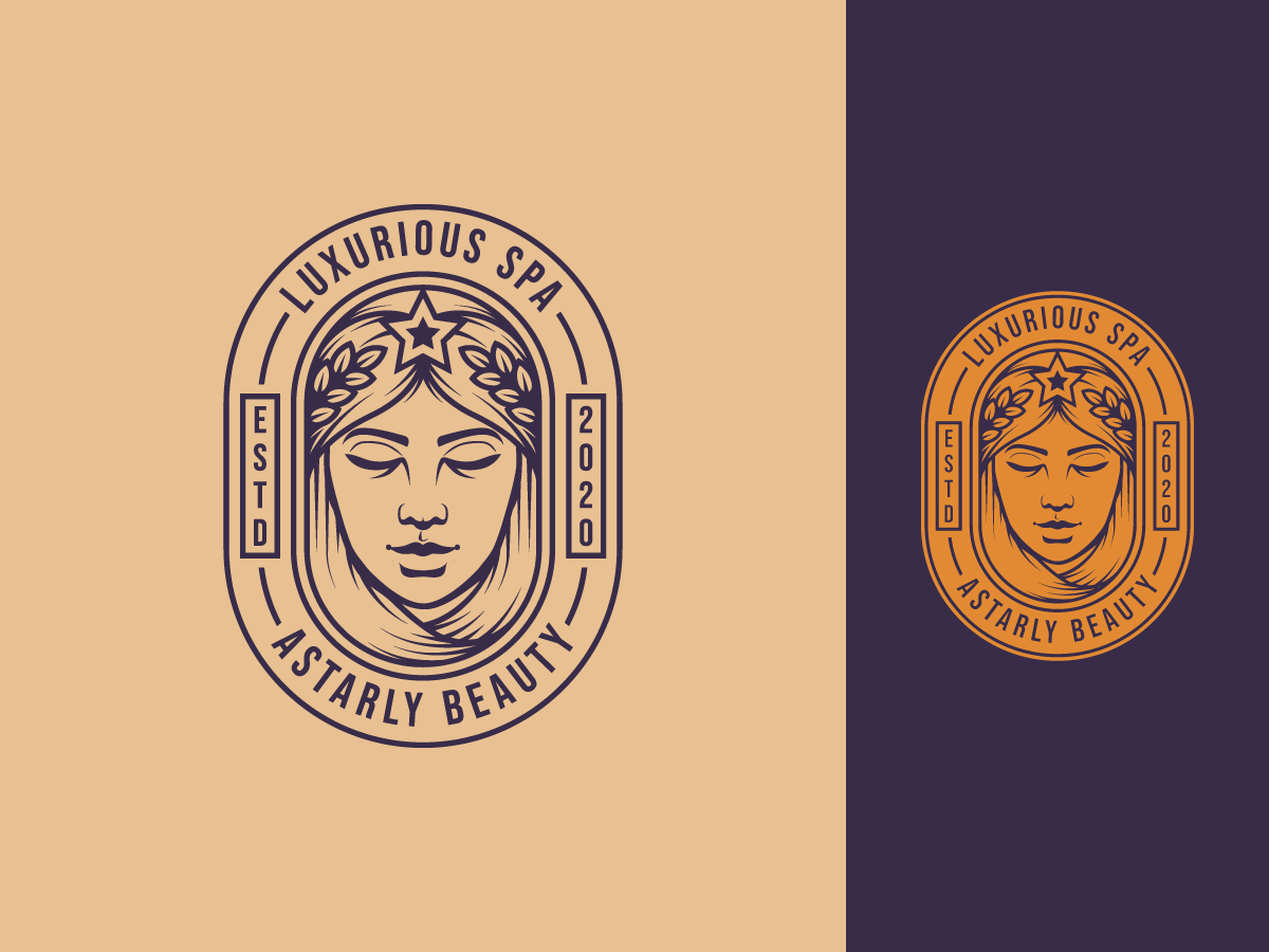 beautiful girl in Logo & Brand Identity Inspiration by Mithunpopey