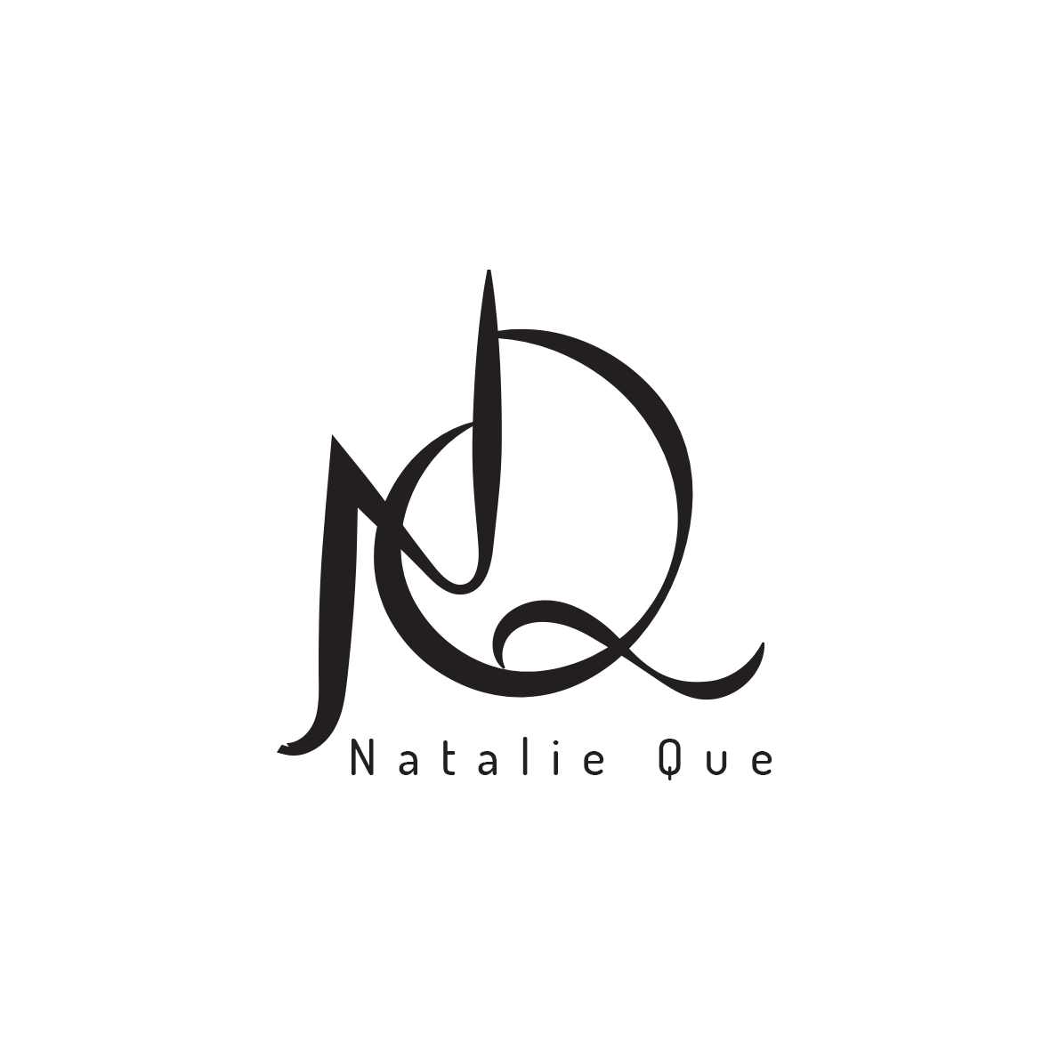 Natalie Que logo by Inbar Cohen Natalie Que logo in Advertisement Design Inspiration by Inbar Cohen