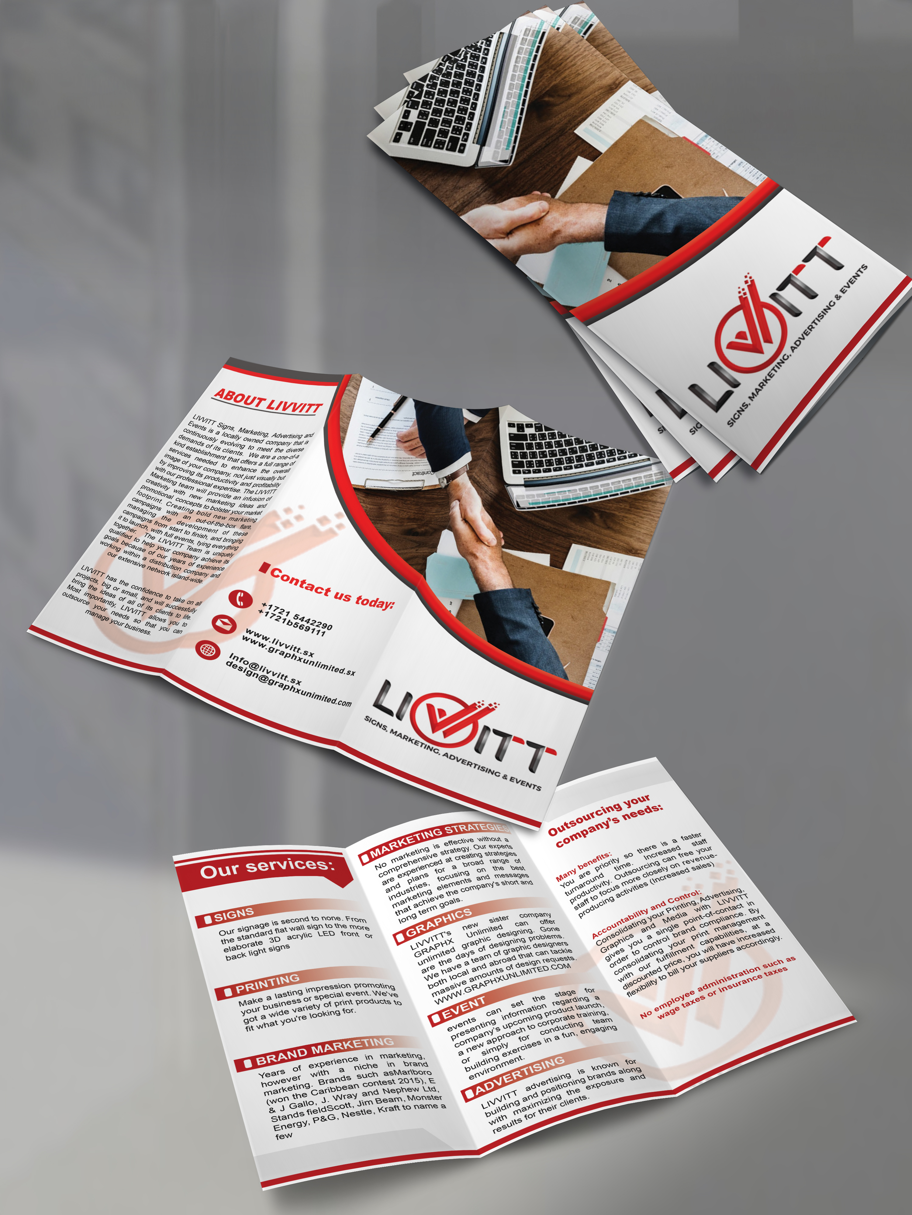 Flyer design in Brochure Design Inspiration by Pritam