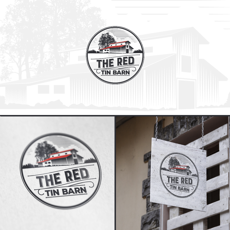 (unused) Red Barn Logo by Sanrella (unused) Red Barn Logo in Logo Design Inspiration by Sanrella