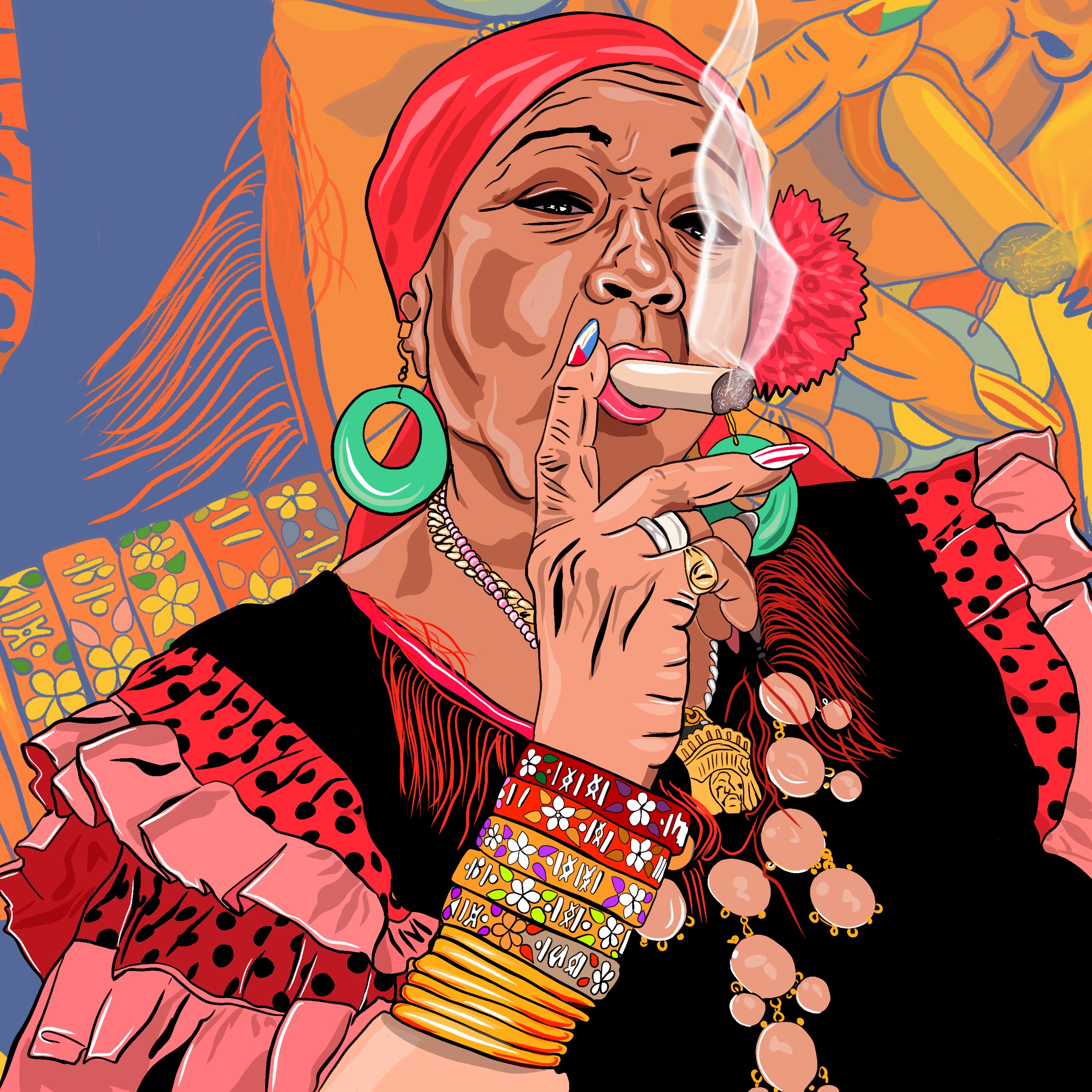 Havana style in Illustration and Graphics Inspiration by Emil Mitev