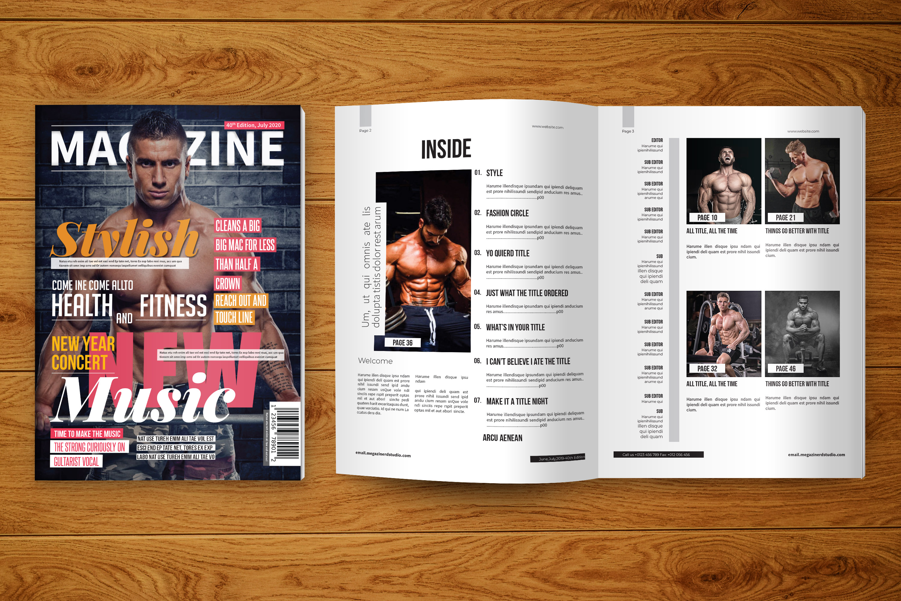 Magazine Design | Design a Custom Magazine Cover